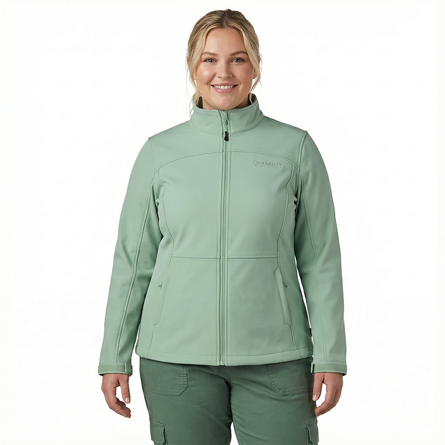 Magellan Outdoors Women's Hickory Canyon Softshell Jacket                                                                        - view number 2