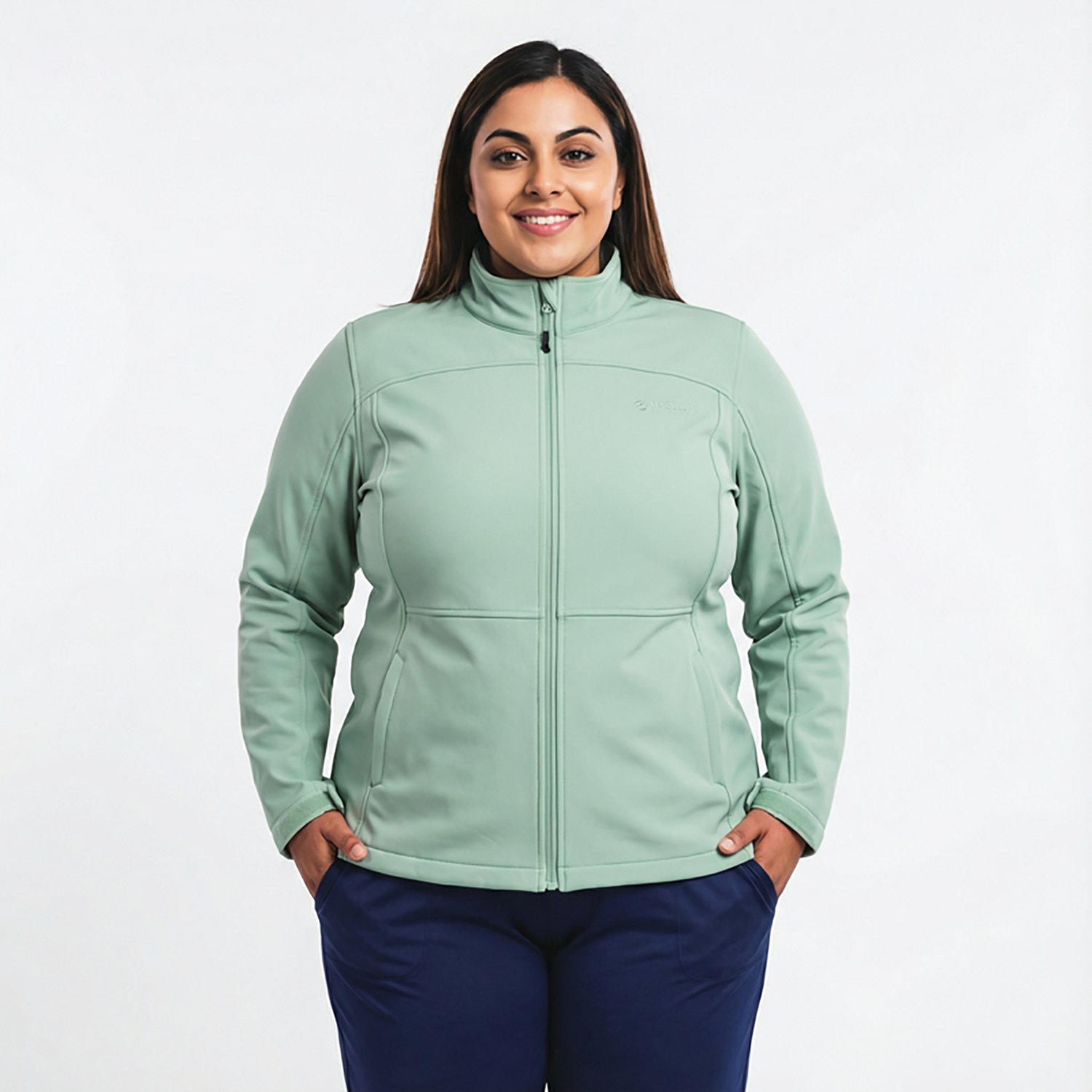 Magellan Outdoors Women's Hickory Canyon Softshell Plus Size Jacket - view number 2