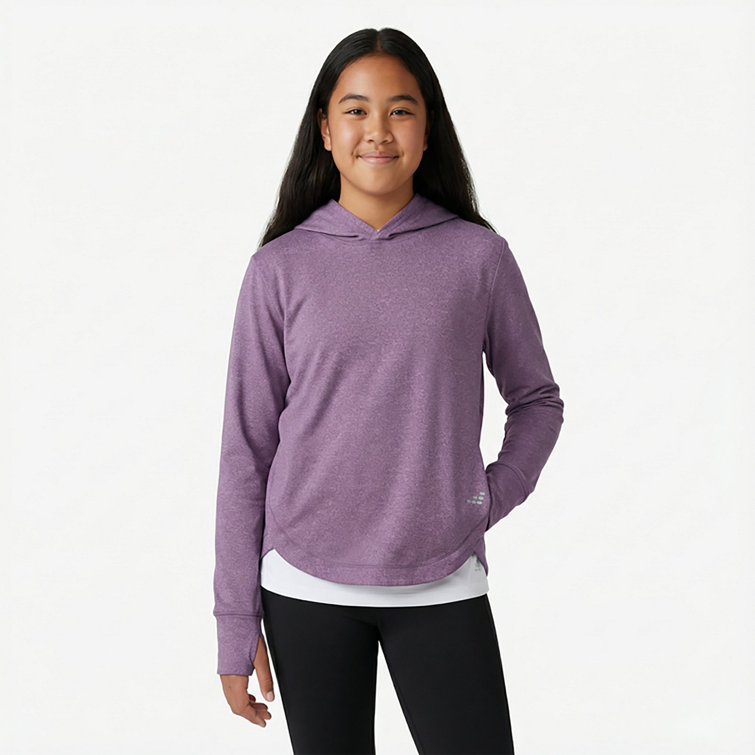 BCG Girls' Soft Heather Hoodie                                                                                                   - view number 2