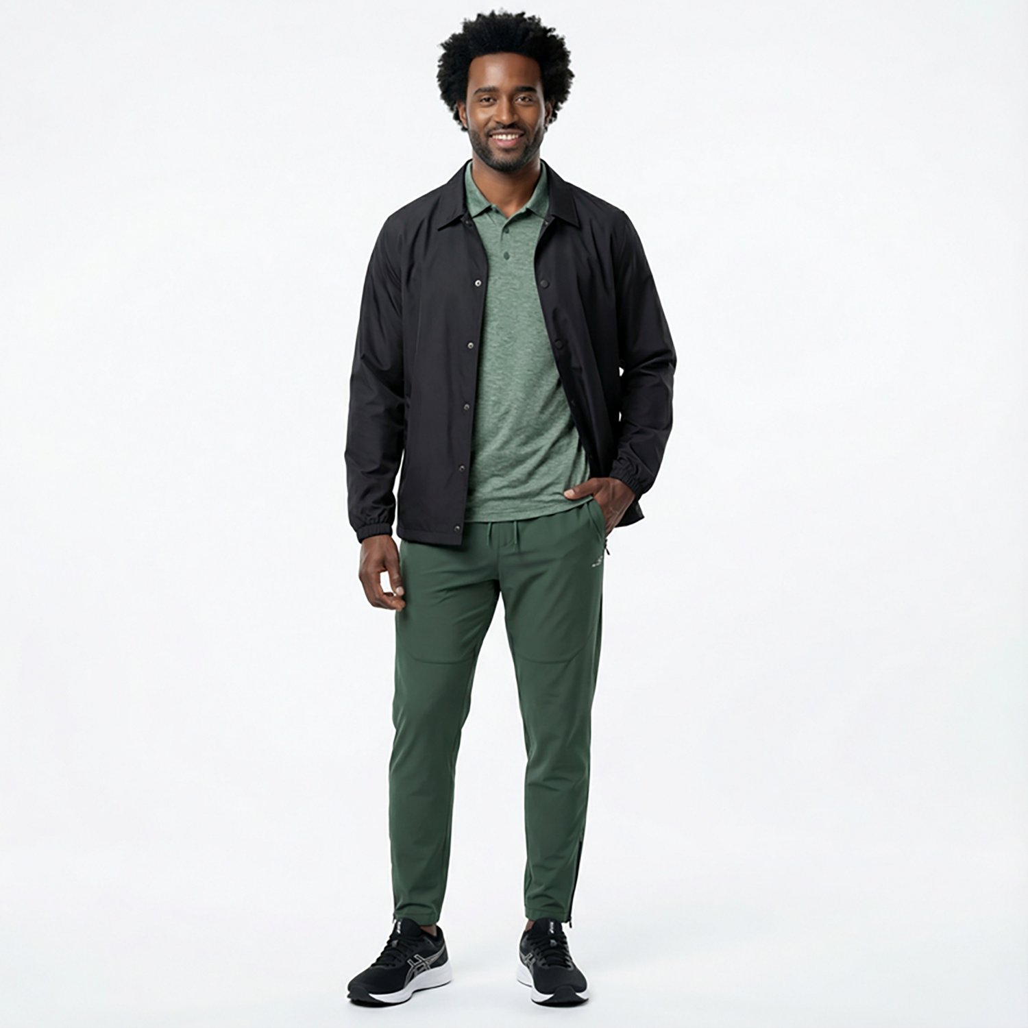 BCG Men's Stretch Texture Jogger Pants