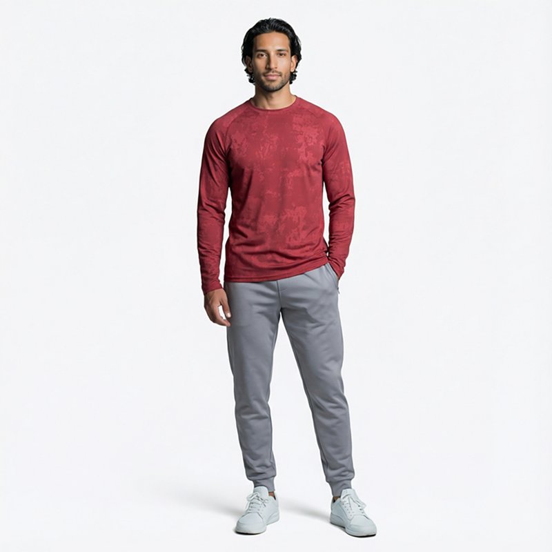 Bcg Men's Jacquard Long Sleeve Tee-image