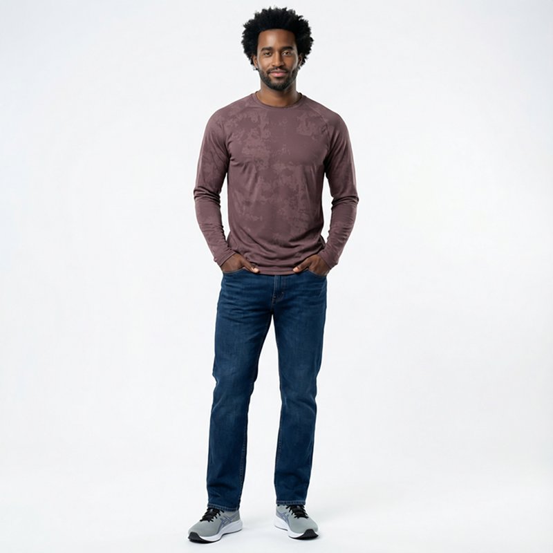 Bcg Men's Jacquard Long Sleeve Tee-image