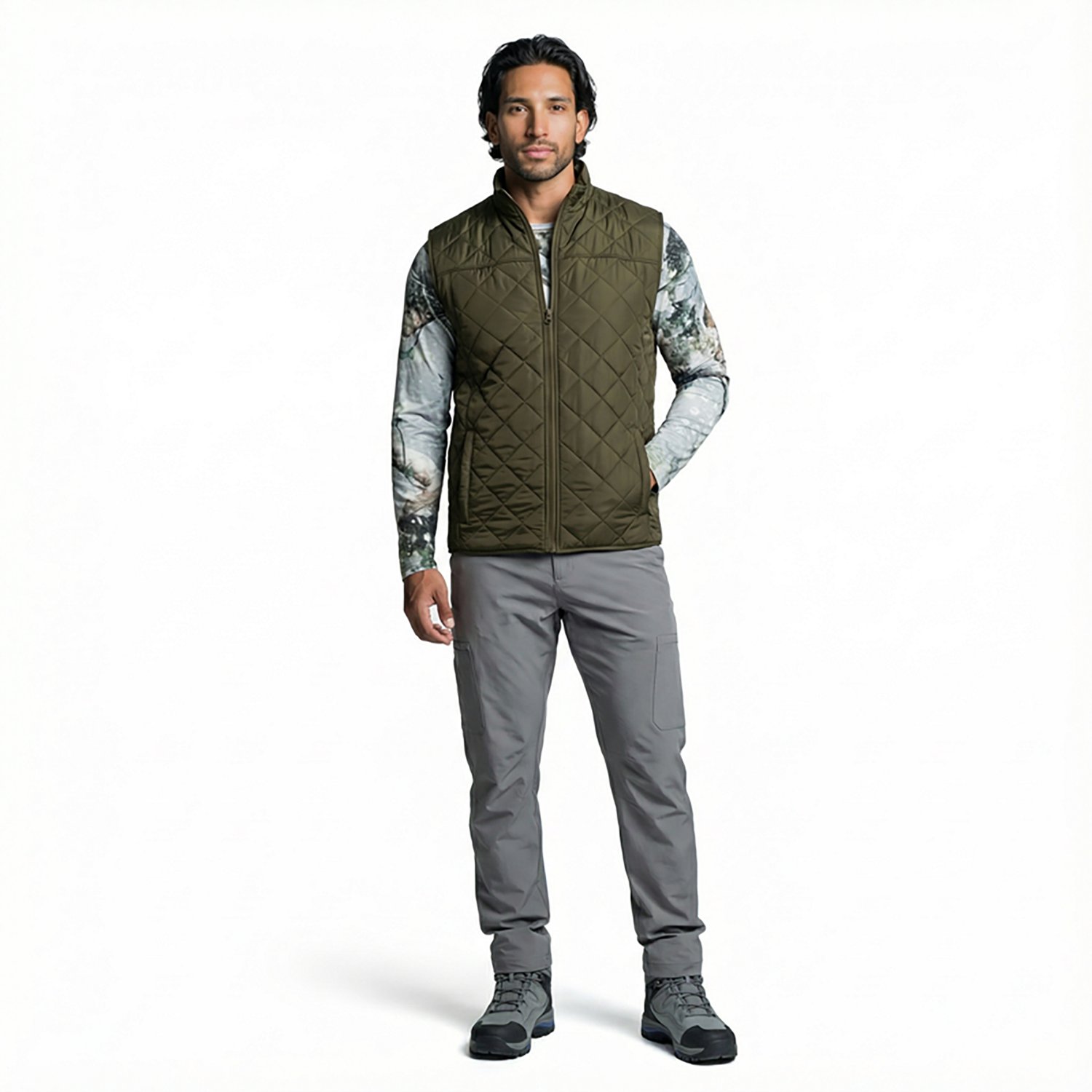 Magellan Outdoors Men's Campfire Quilted Vest