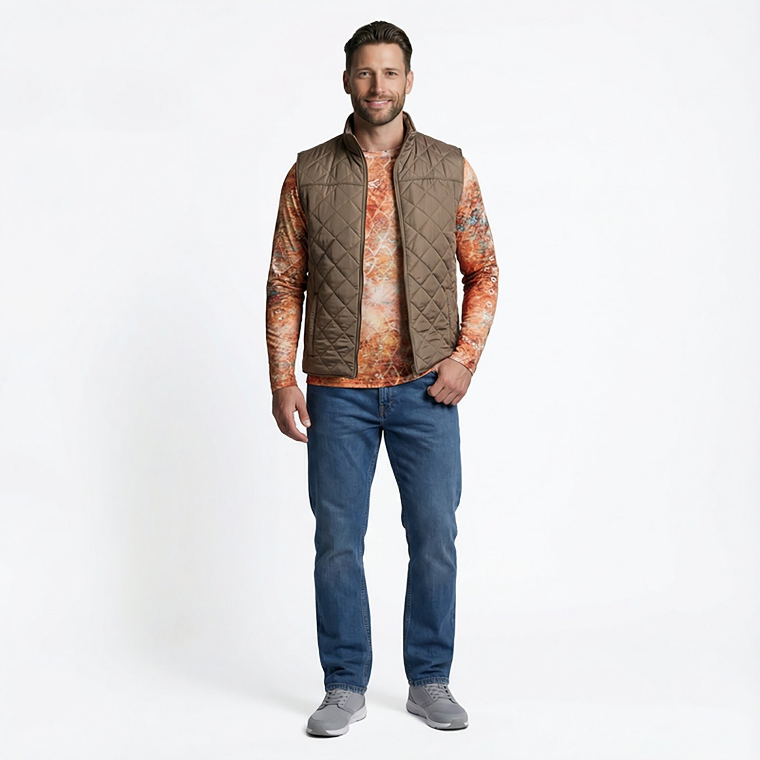 Magellan Outdoors Men's Campfire Quilted Vest