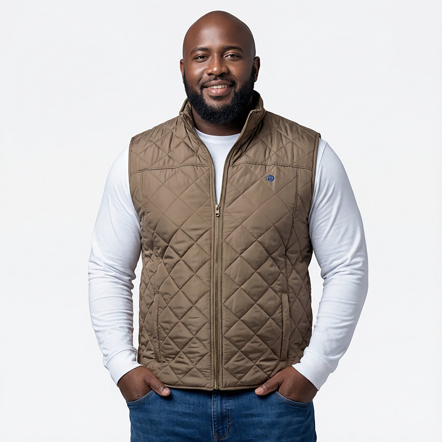 Magellan Outdoors Men's Campfire Quilted Vest                                                                                    - view number 2