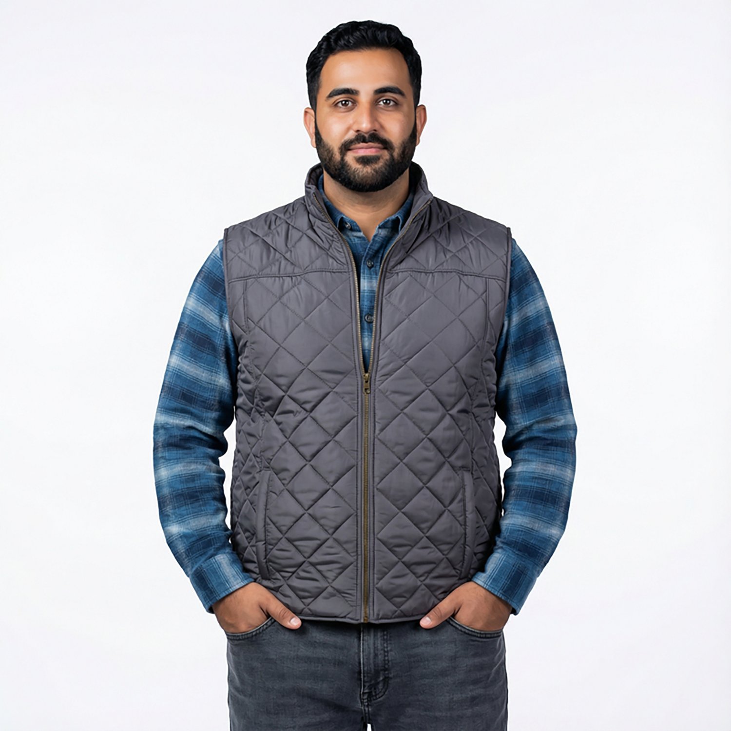 Magellan Outdoors Men's Campfire Quilted Vest                                                                                    - view number 2