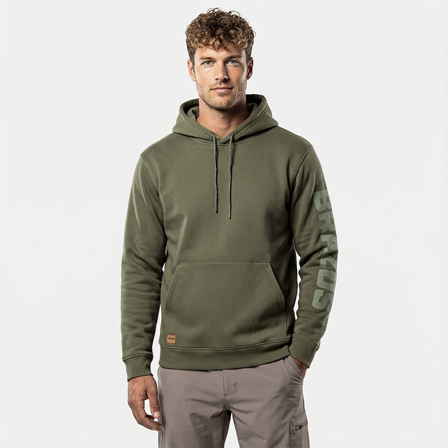 Brazos Men's Blacksmith Heavyweight Fleece Hoodie - view number 2