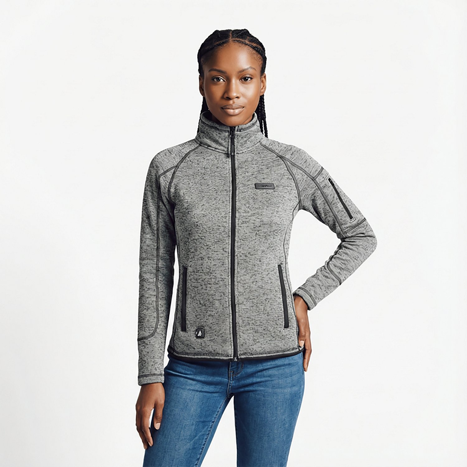 ActionHeat Women's Slim Fit 5V Battery Heated Sweater Jacket - view number 2