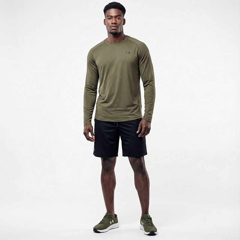 under-armour-tech-mesh-6-shorts - Black/White
