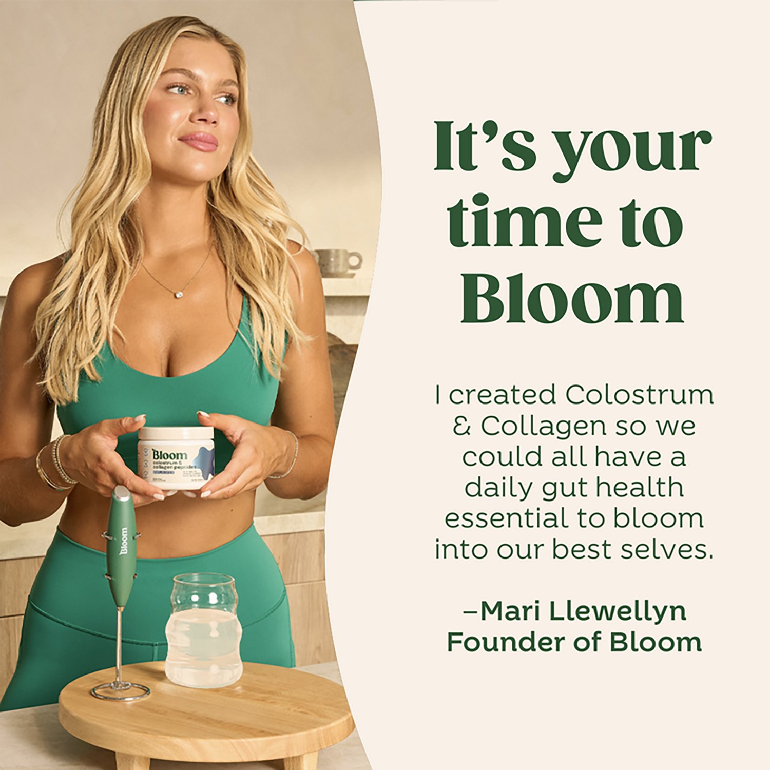 Bloom Nutrition Colostrum & Collagen Peptides - 25 Servings - view number 5