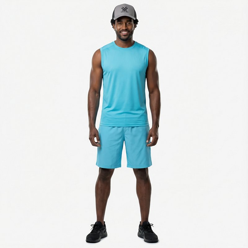 Bcg Men's Run Grid Mesh Muscle Tank Top-image