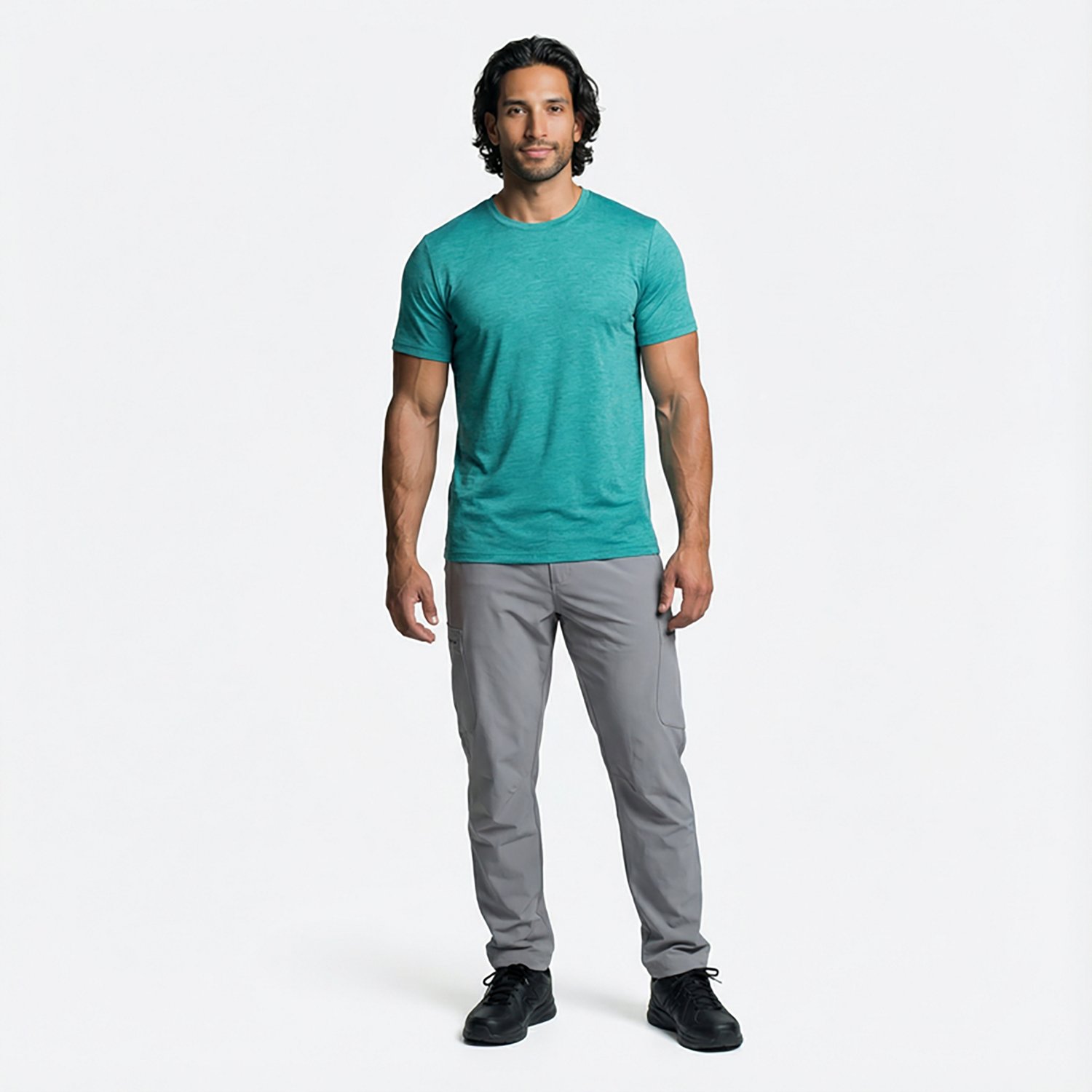 BCG Men's Turbo Melange T-shirt                                                                                                  - view number 3