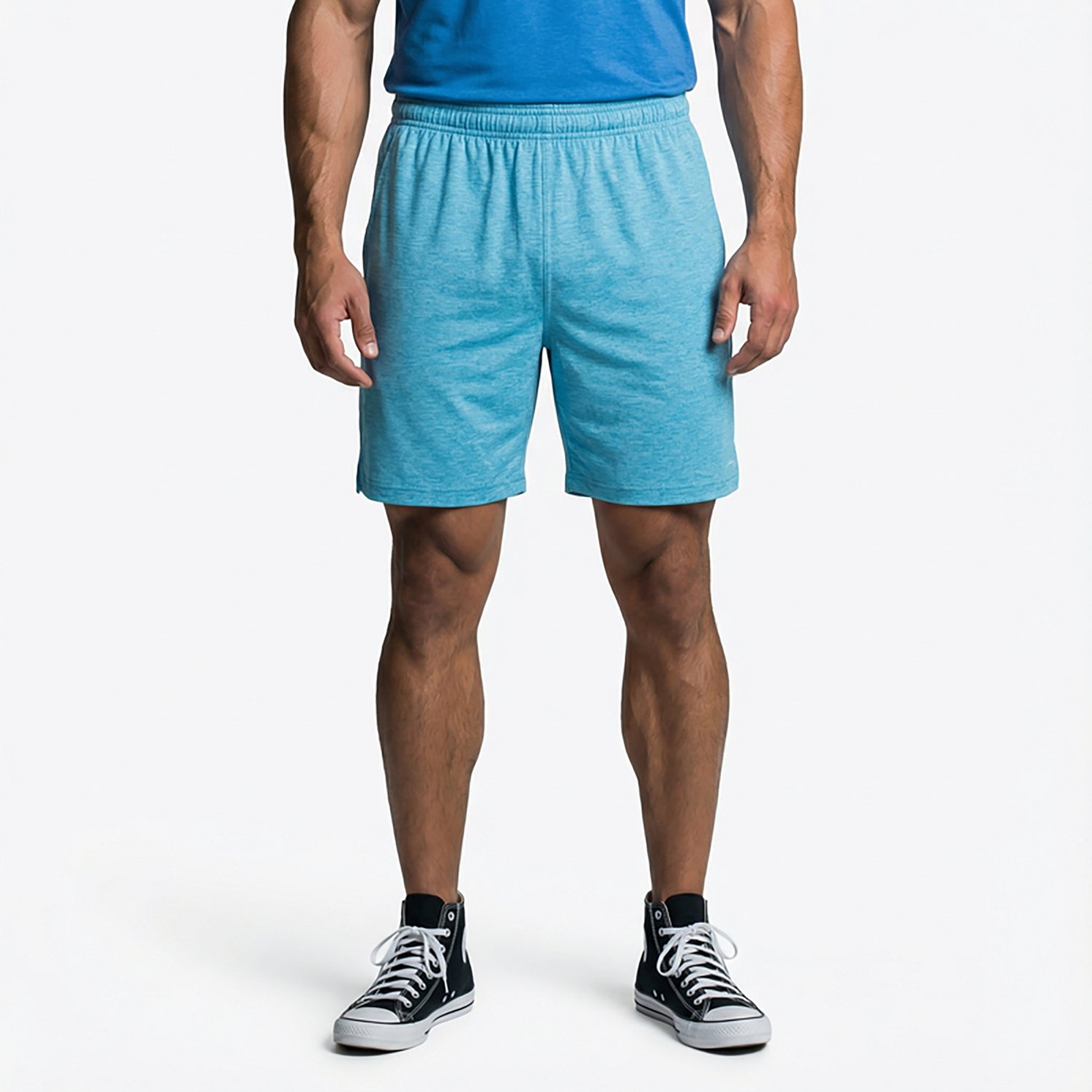 BCG Men's Turbo Melange Shorts 8 in                                                                                              - view number 2