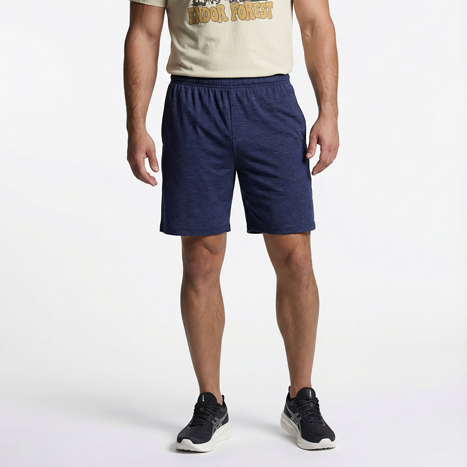 BCG Men's Turbo Melange Shorts 8 in                                                                                              - view number 2