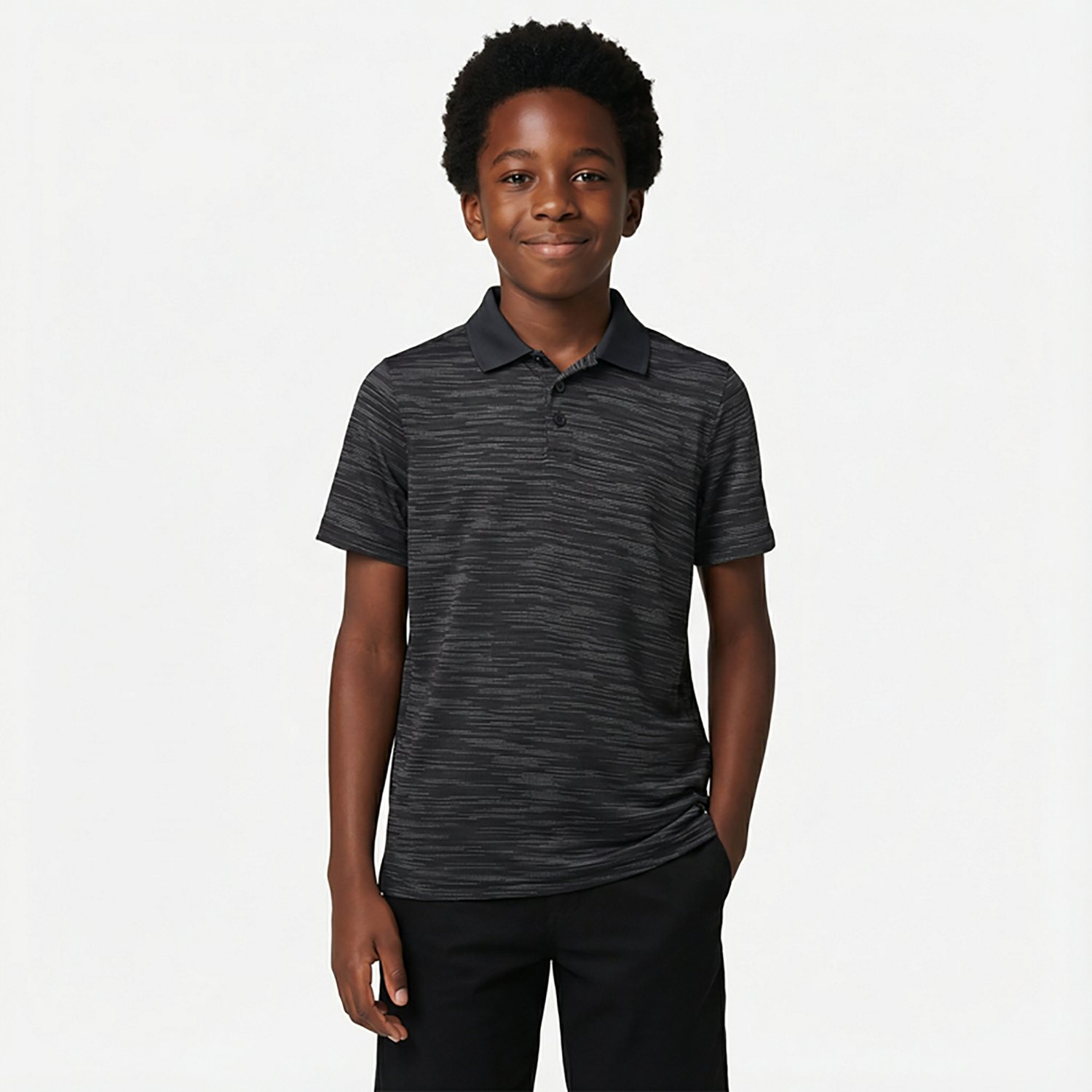 BCG Boys' Golf Space Dye Polo Shirt - view number 2