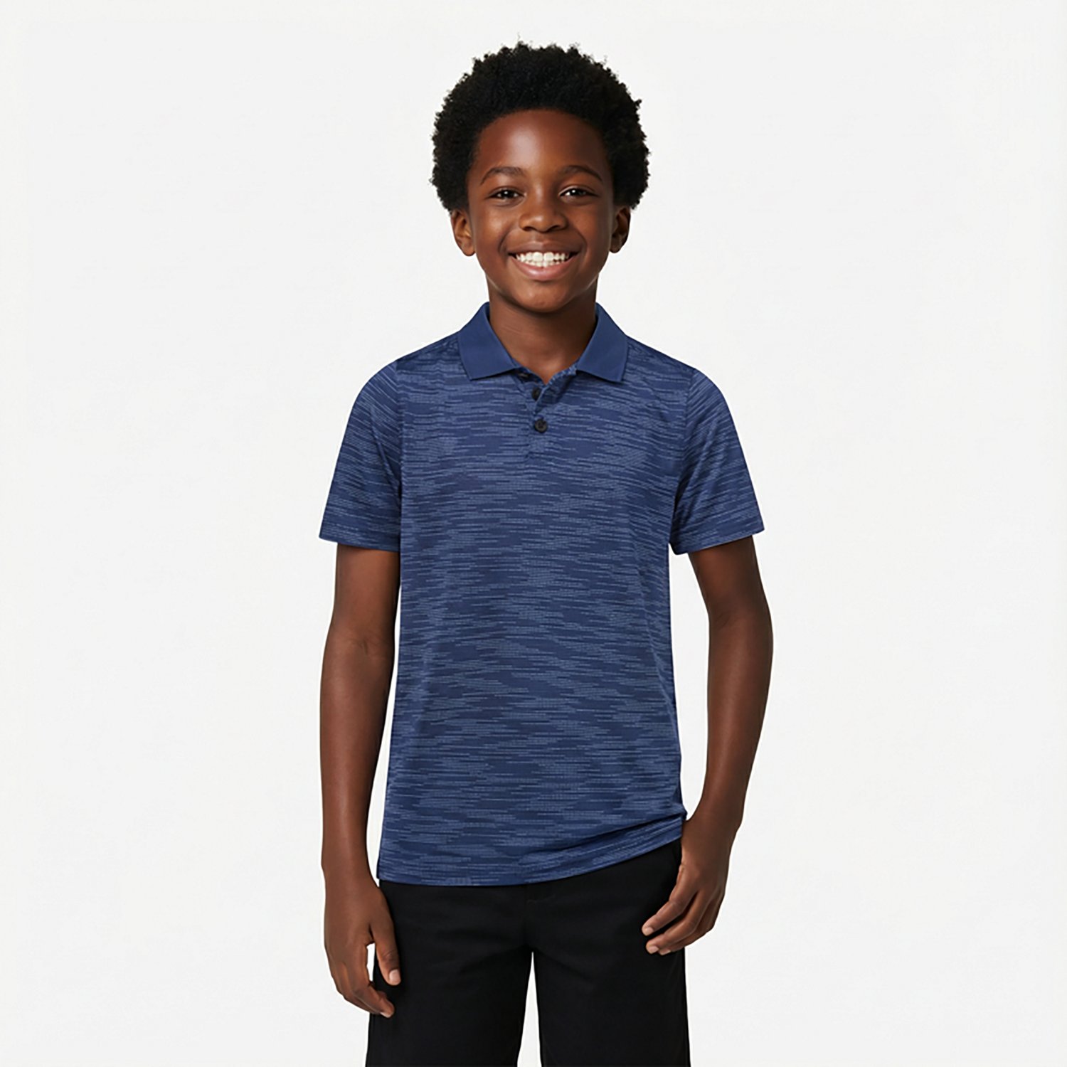 BCG Boys' Golf Space Dye Polo Shirt - view number 2