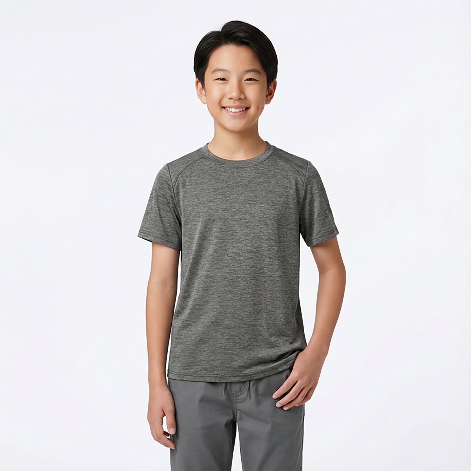 BCG Boys' Turbo Melange T-shirt                                                                                                  - view number 2