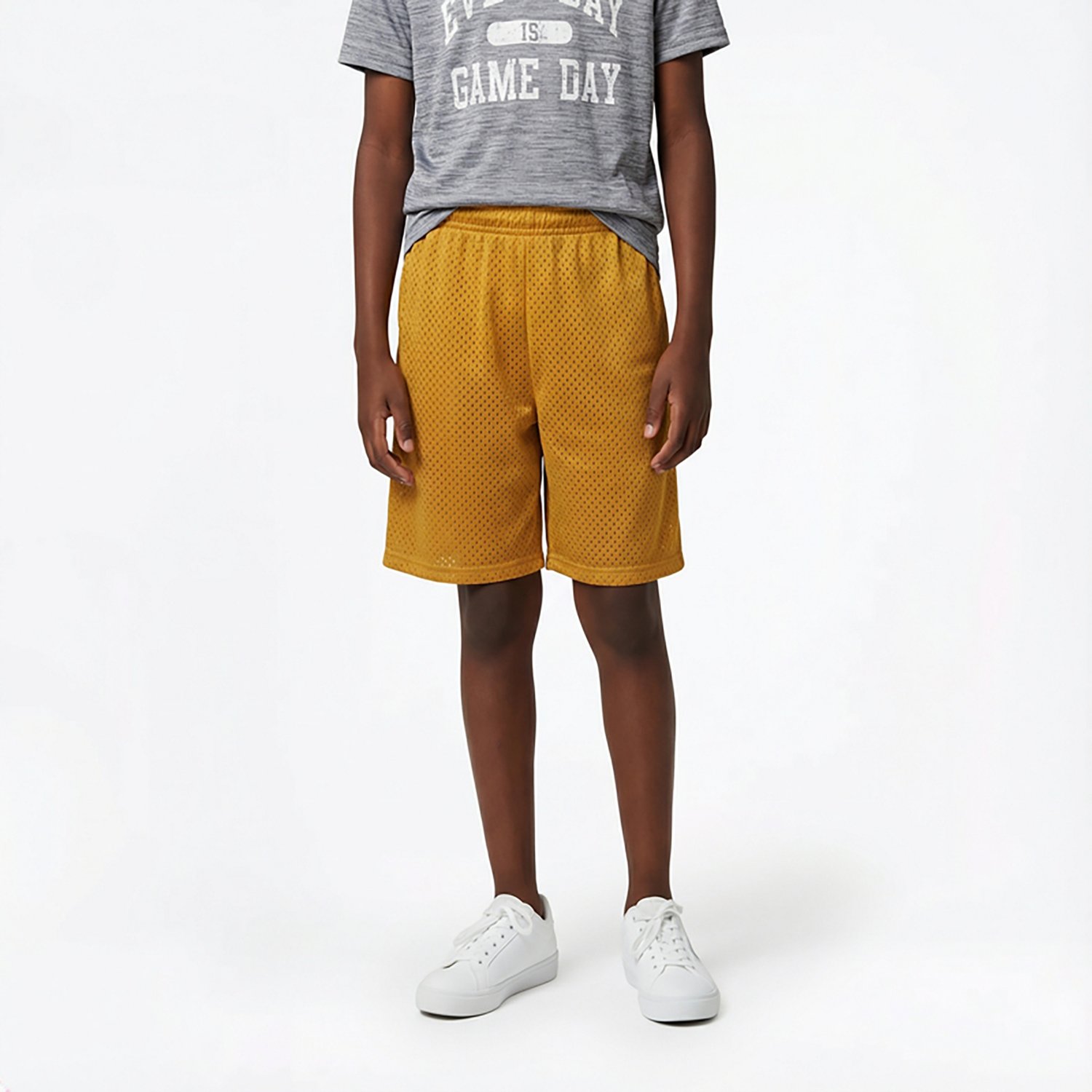 BCG Boys' Mesh 2Tone Shorts 7.5 in                                                                                               - view number 2