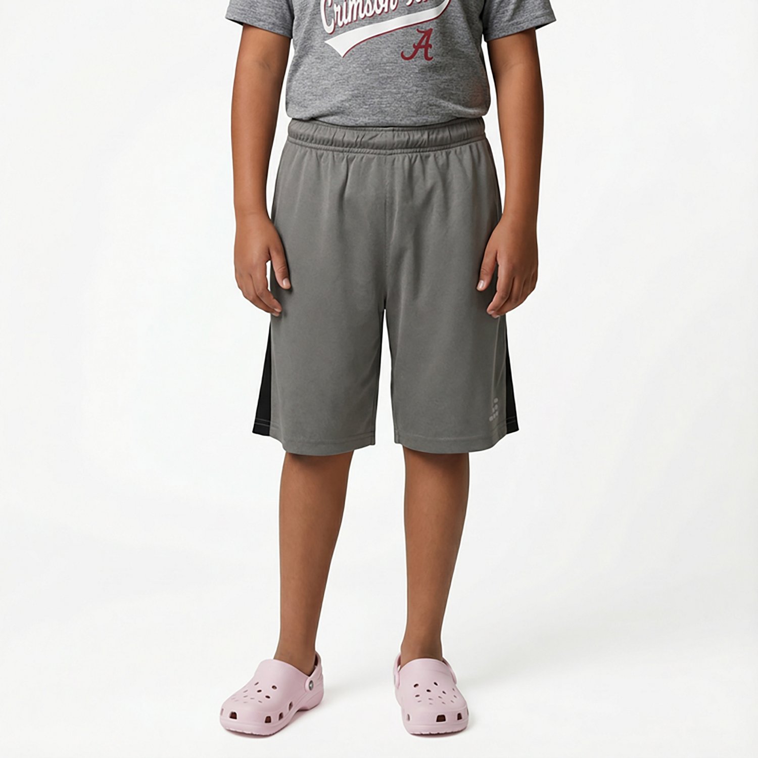 BCG Boys' Turbo Solid Shorts 7.5 in