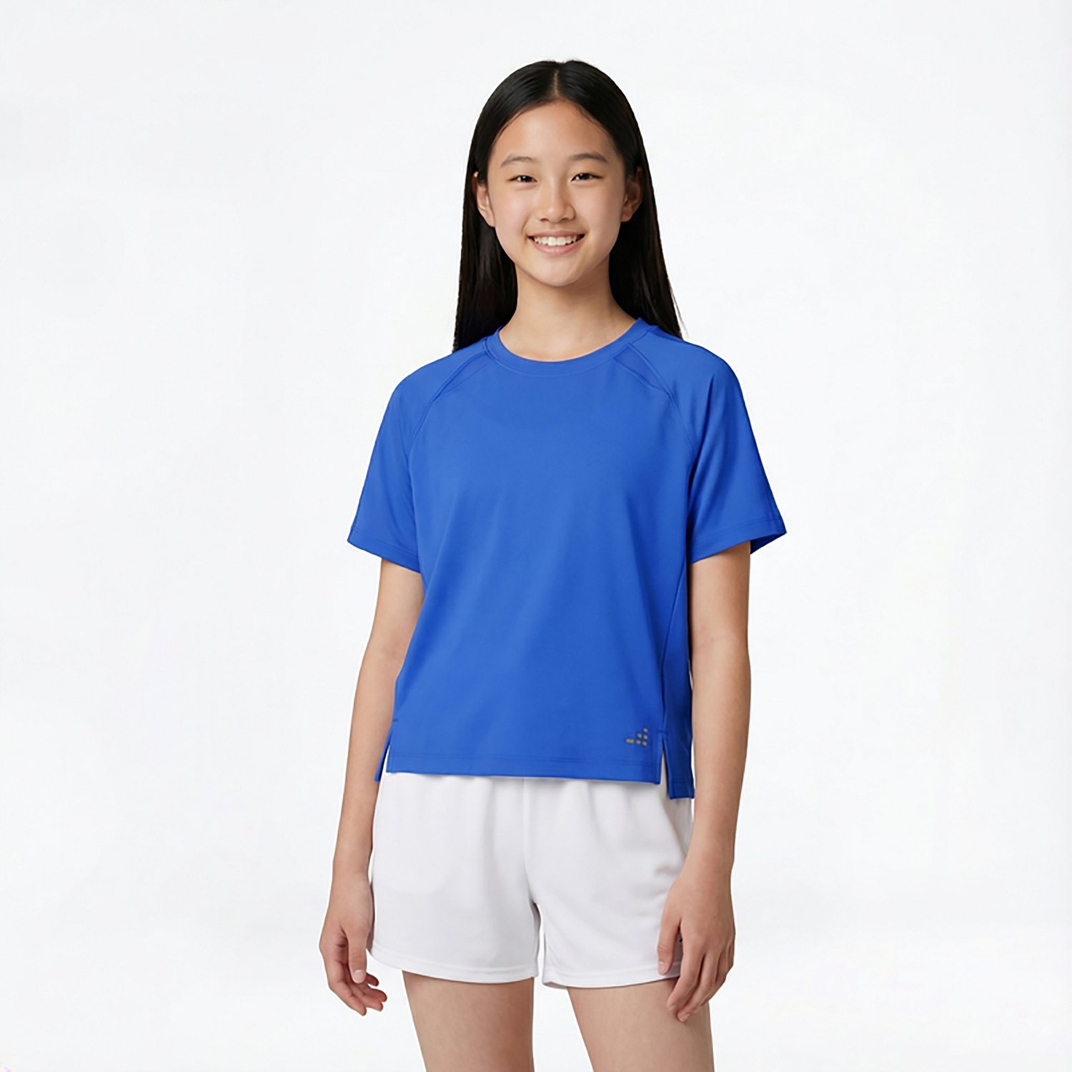 BCG Girls' Run Race Boxy Mesh Short Sleeve T-shirt                                                                               - view number 2