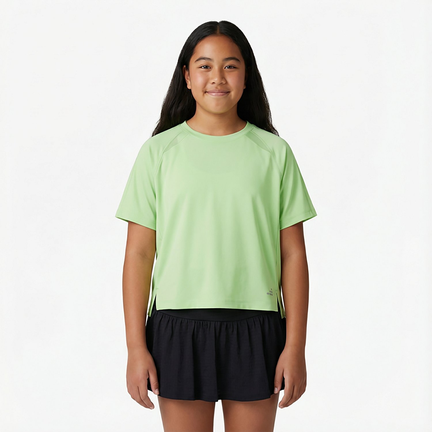 BCG Girls' Run Race Boxy Mesh Short Sleeve T-shirt                                                                               - view number 2