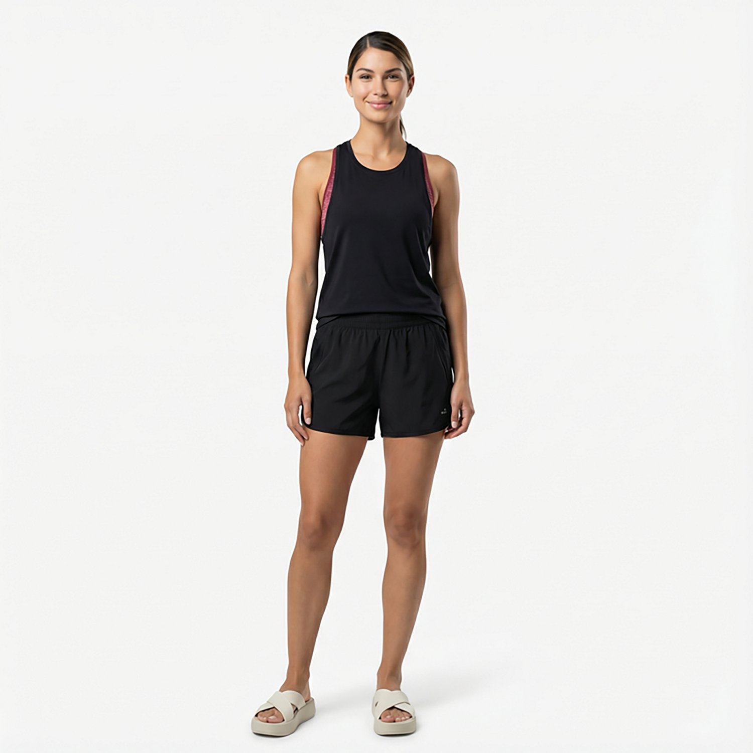 BCG Women's Run Mesh Shorts 3.5 in