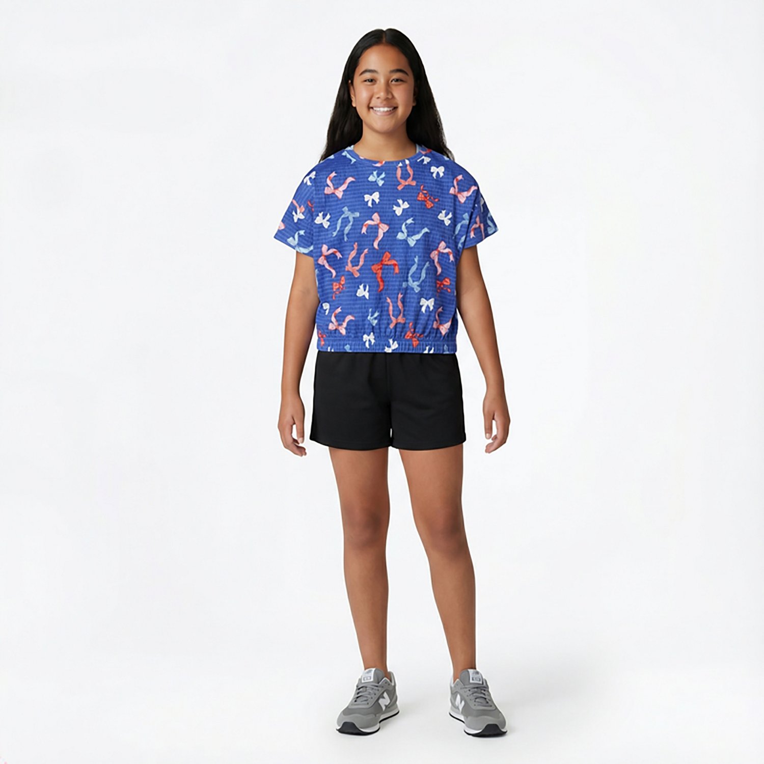 BCG Girls' Cinched T-shirt