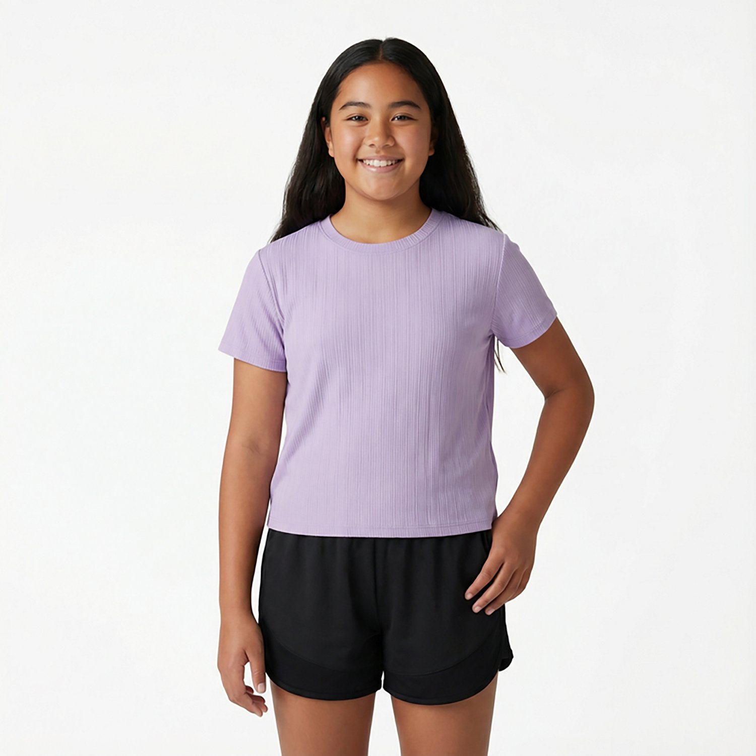 BCG Girls' Twist Back Crop Top                                                                                                   - view number 2