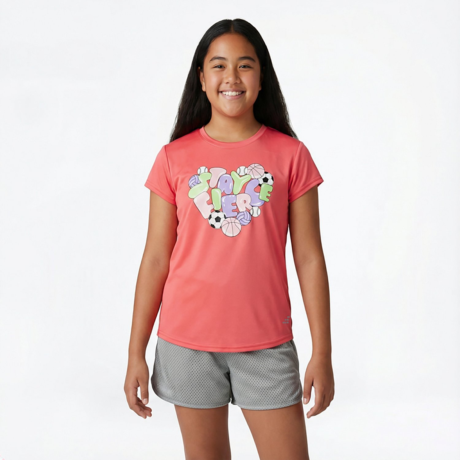 BCG Girls' Training Turbo Fierce Graphic T-shirt - view number 2