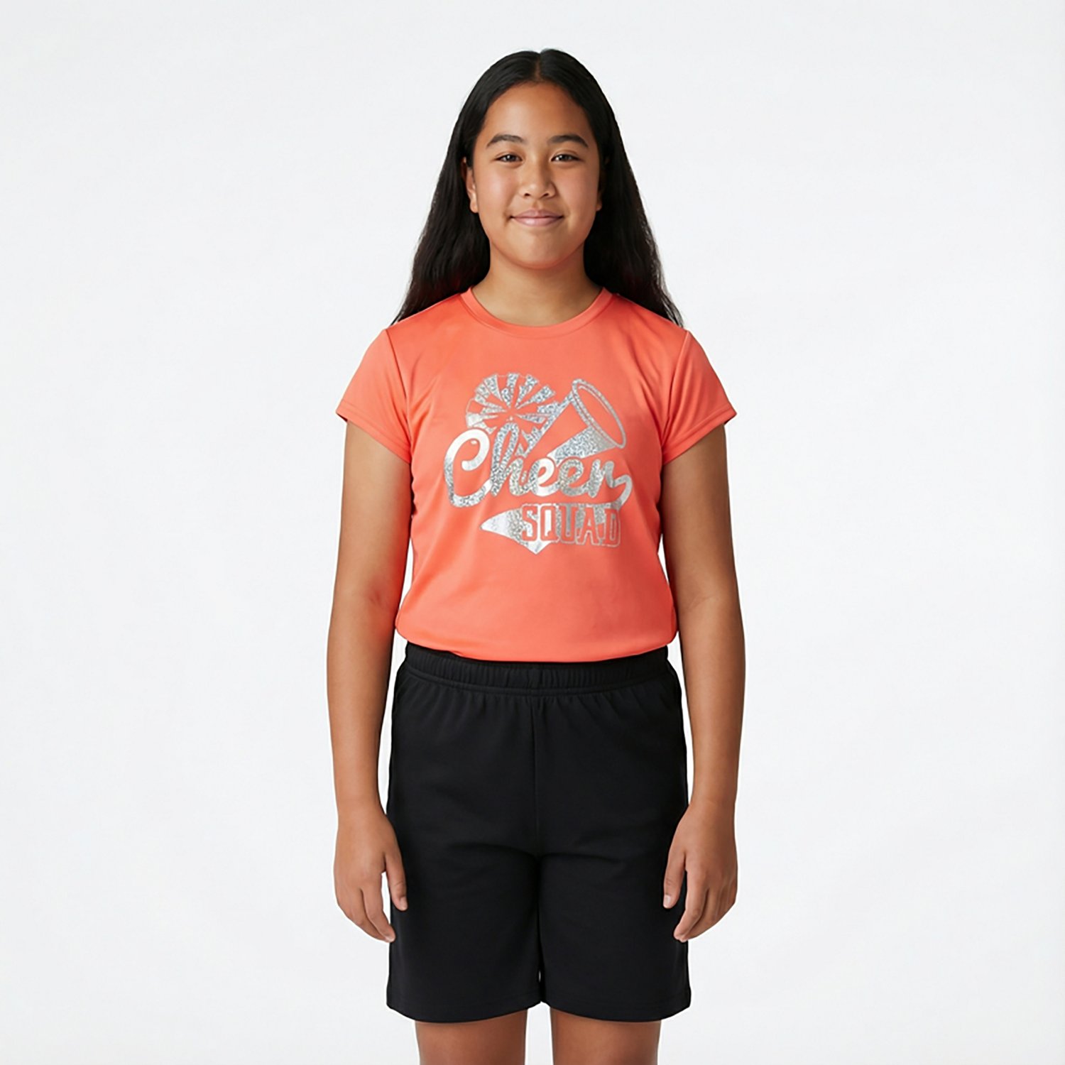 BCG Girls' Training Turbo Cheer Squad Graphic Short Sleeve T-shirt - view number 2