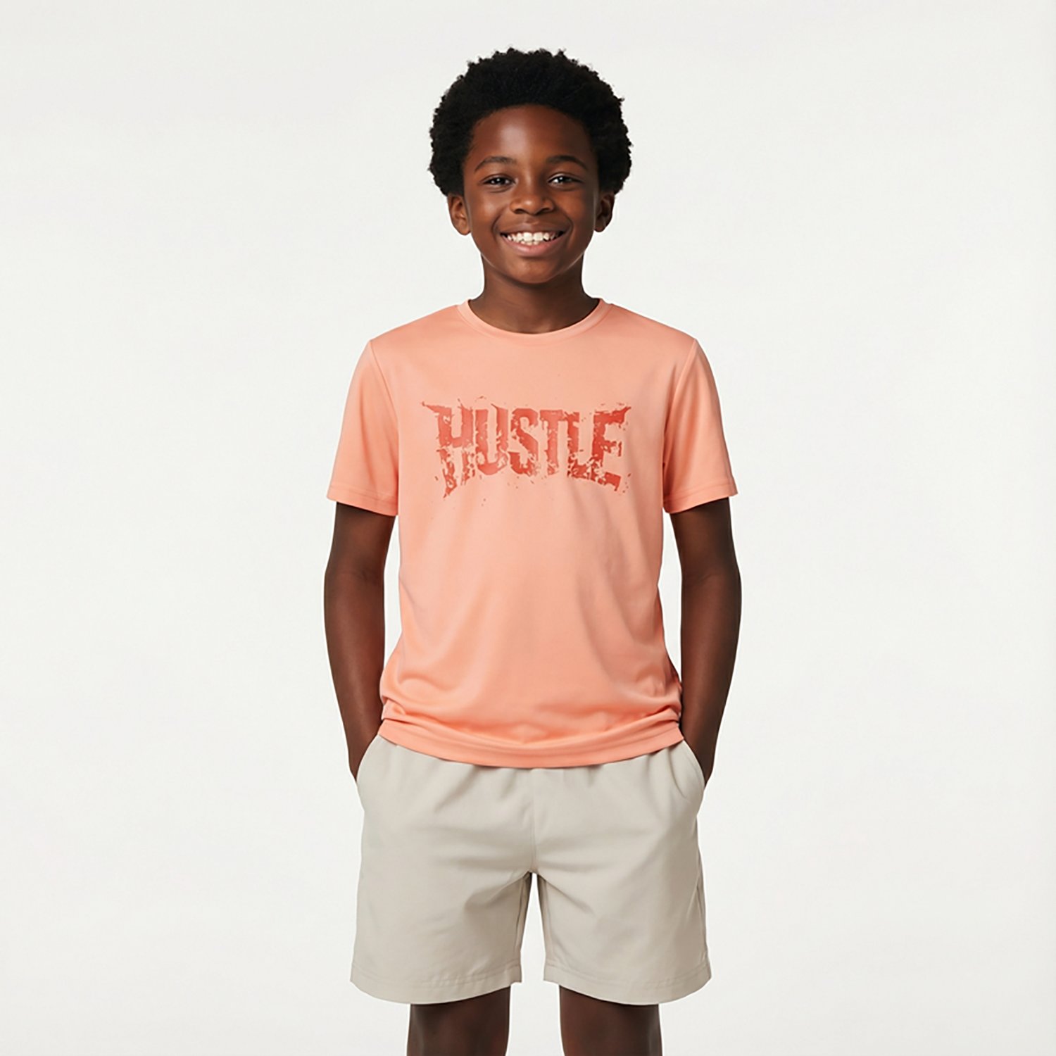 BCG Boys' Turbo Short Sleeve Hustle Graphic T-shirt                                                                              - view number 2