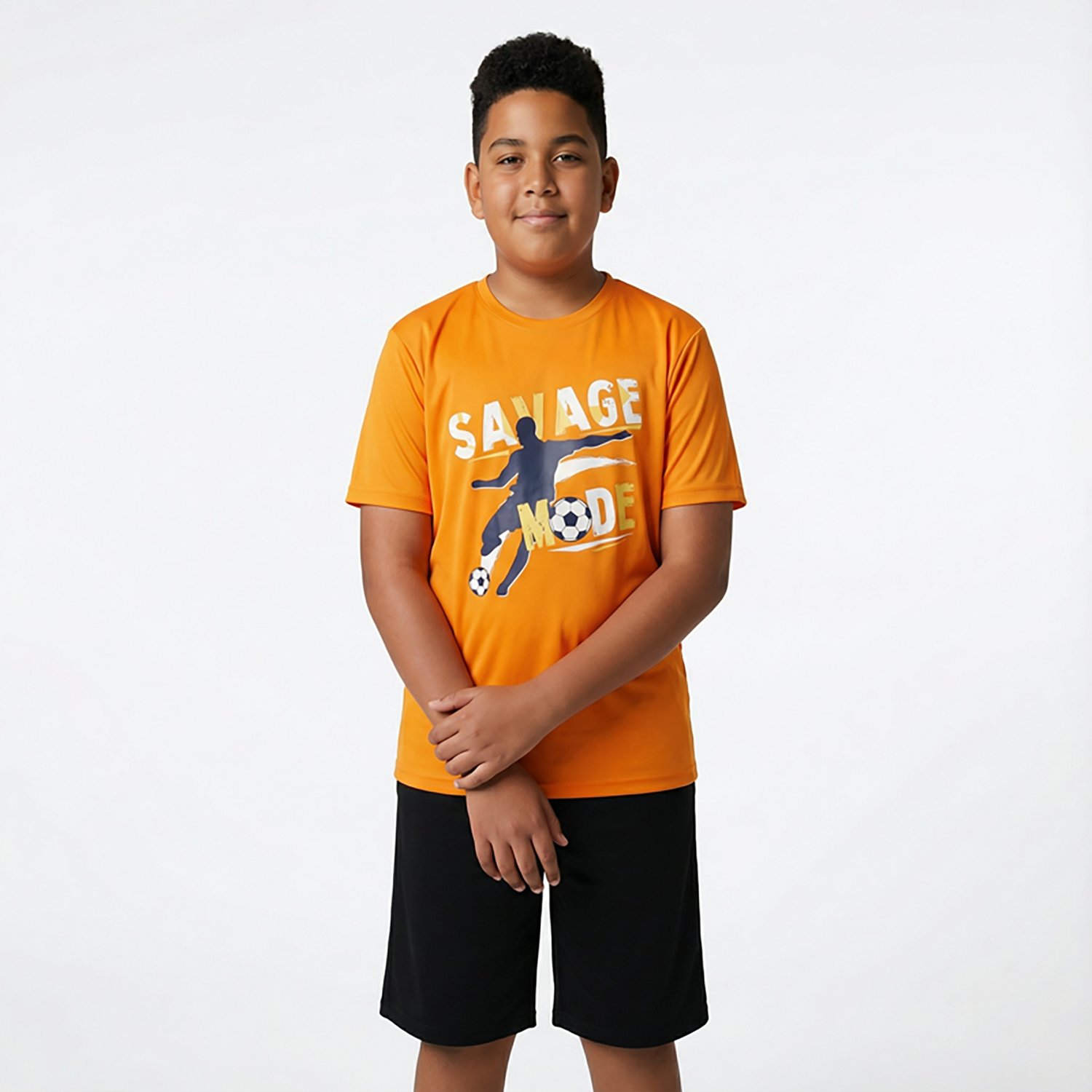 BCG Boys' Turbo Savage Mode Short Sleeve T-shirt - view number 2