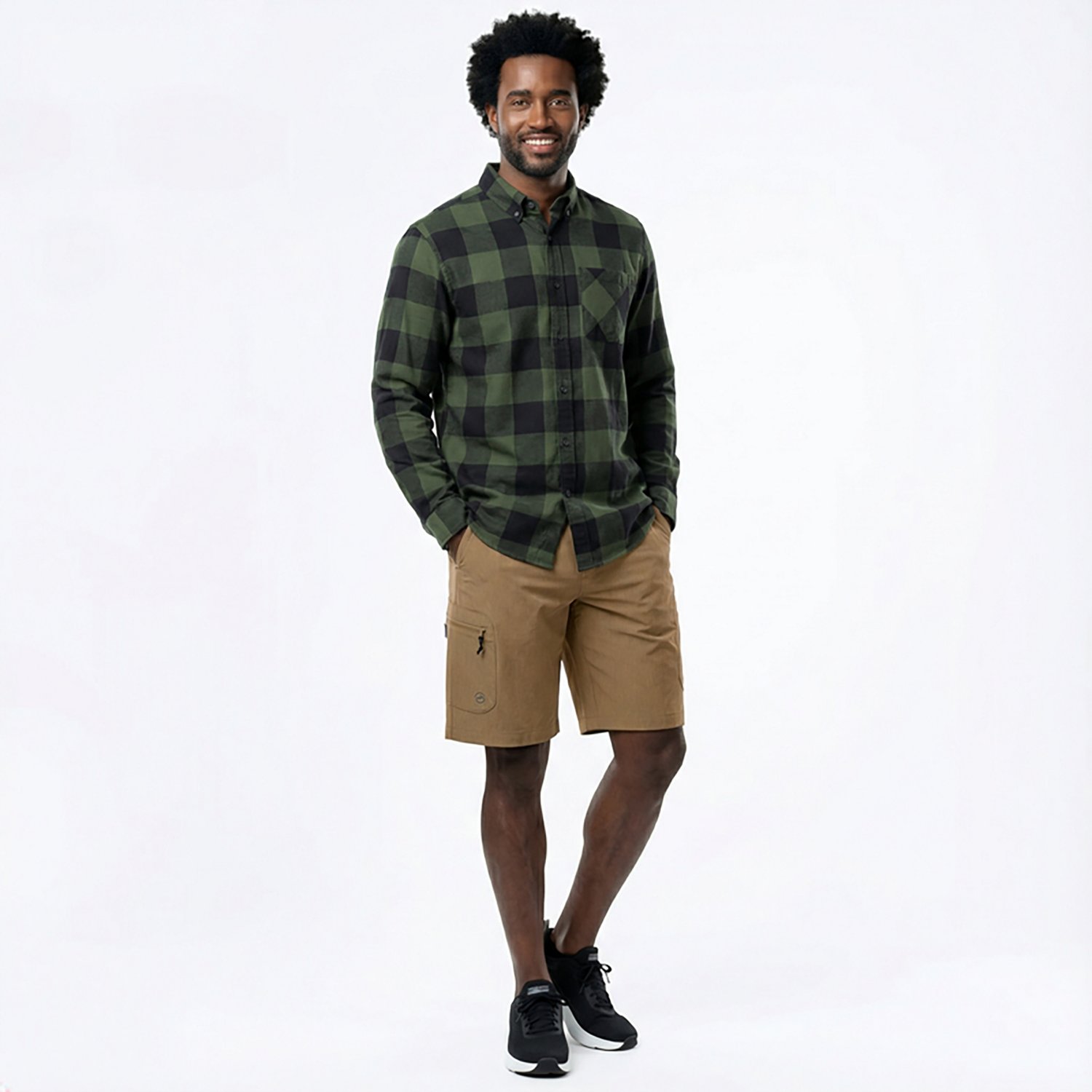 Magellan Outdoors Men's Aransas Pass Hybrid Heather Shorts 10 in                                                                 - view number 3