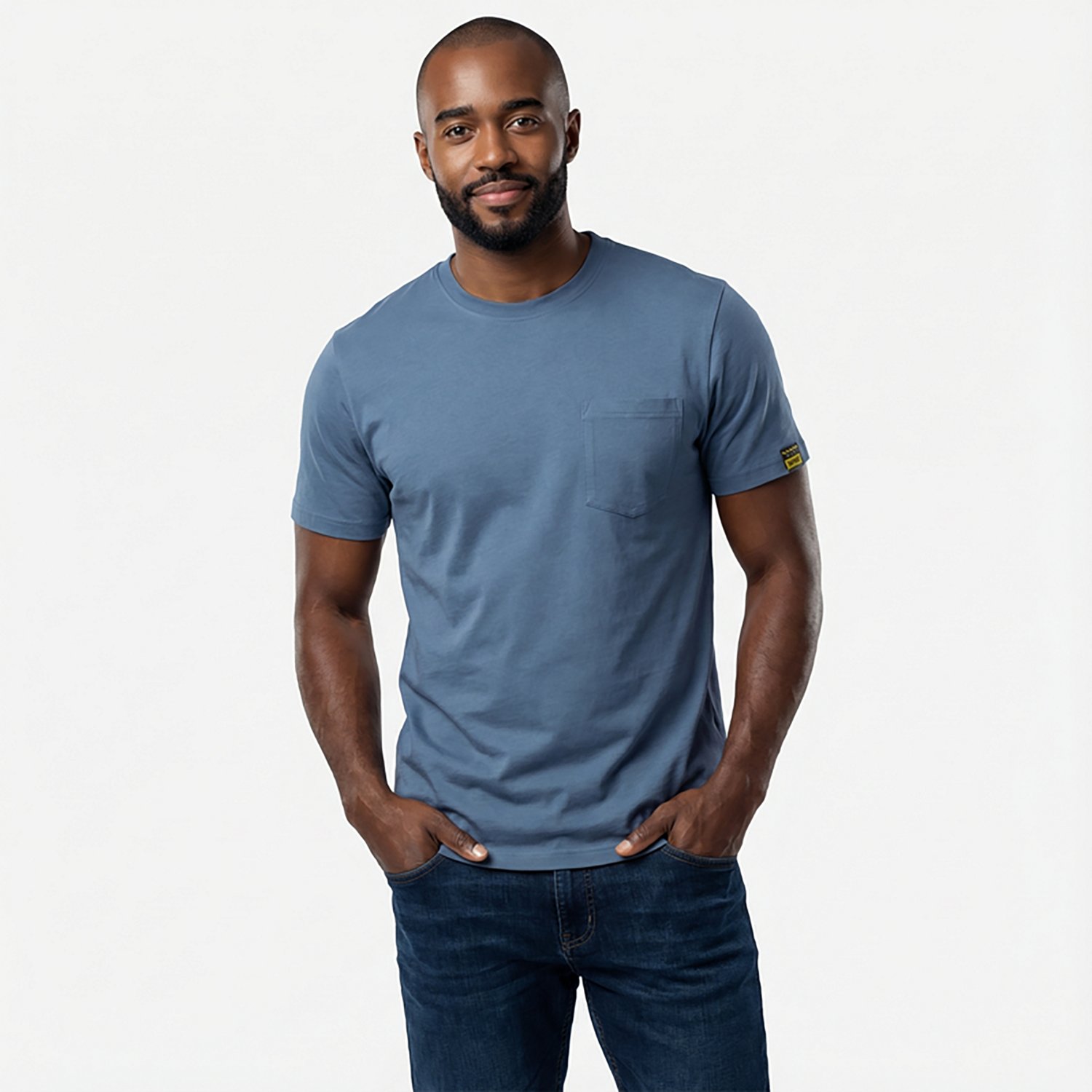 Brazos Men's Contractor Pocket Short Sleeve T-shirt - view number 2