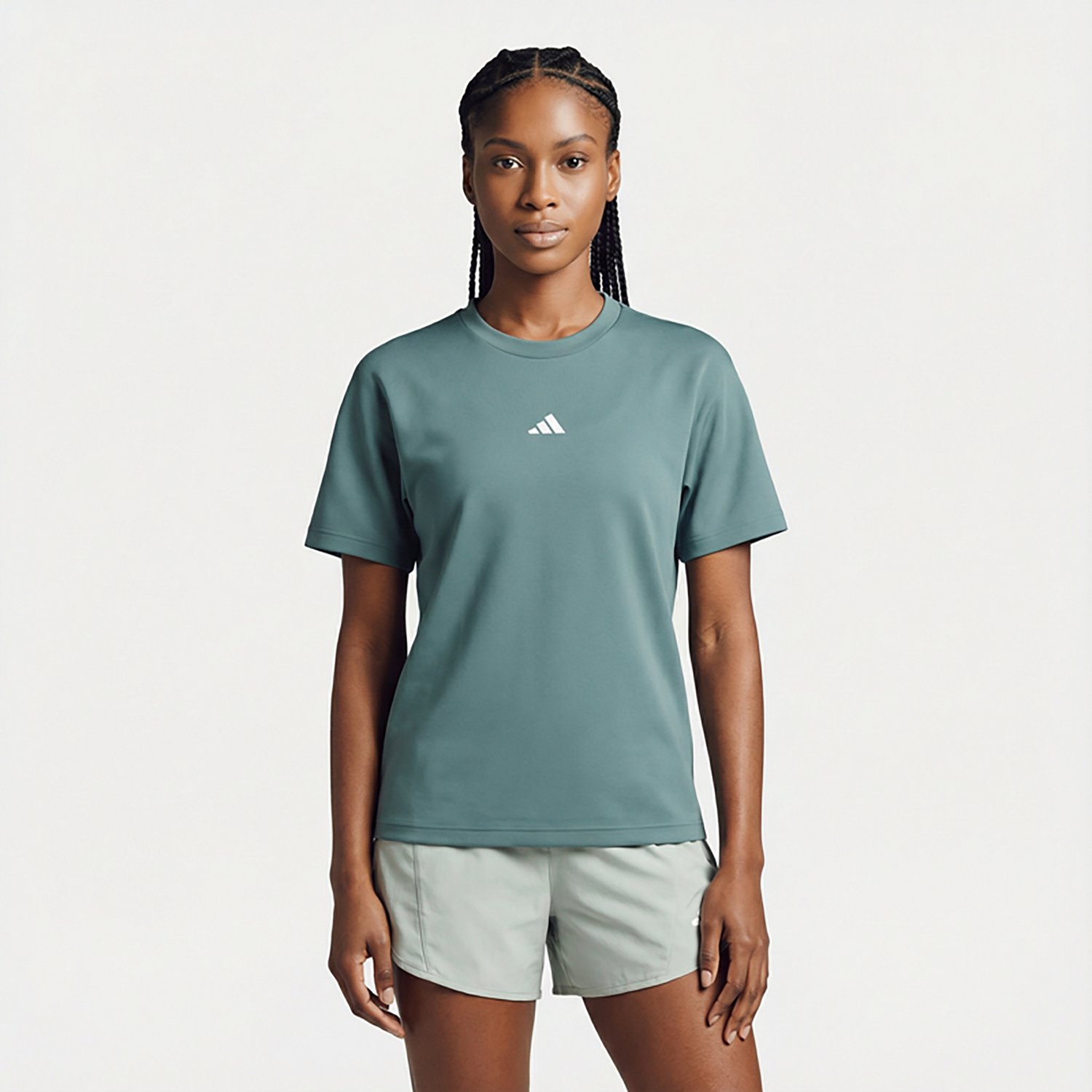 adidas Women's Essentials Small Logo Cotton T-shirt                                                                              - view number 2