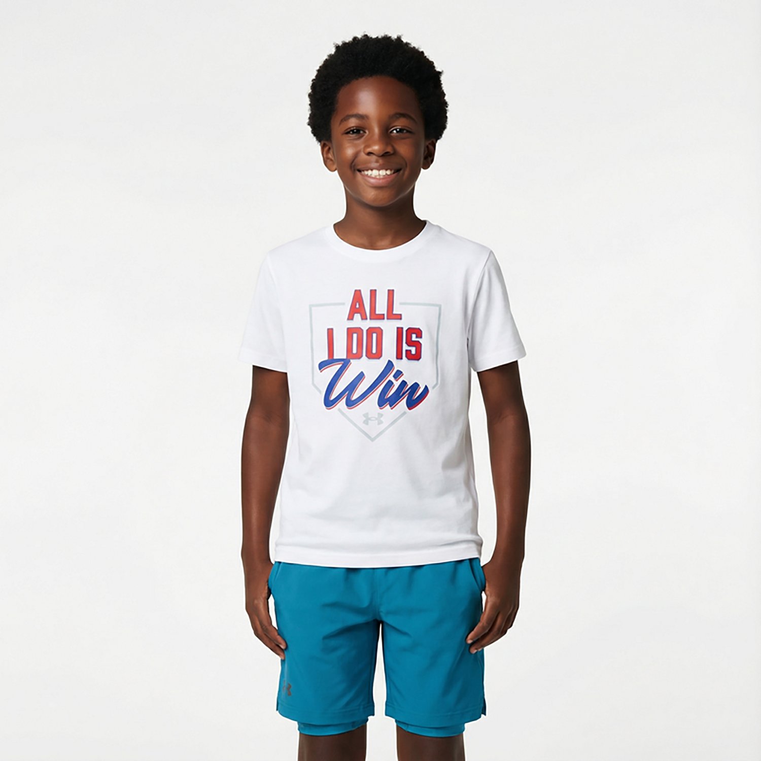 Under Armour Boys' Baseball Win T-shirt