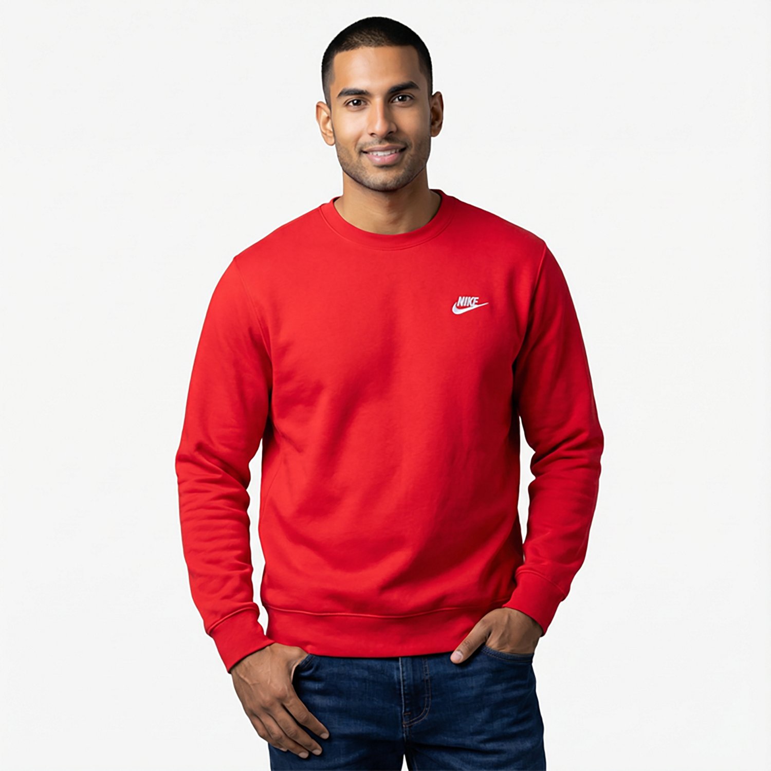 Nike Men's Club Fleece Crew                                                                                                      - view number 2