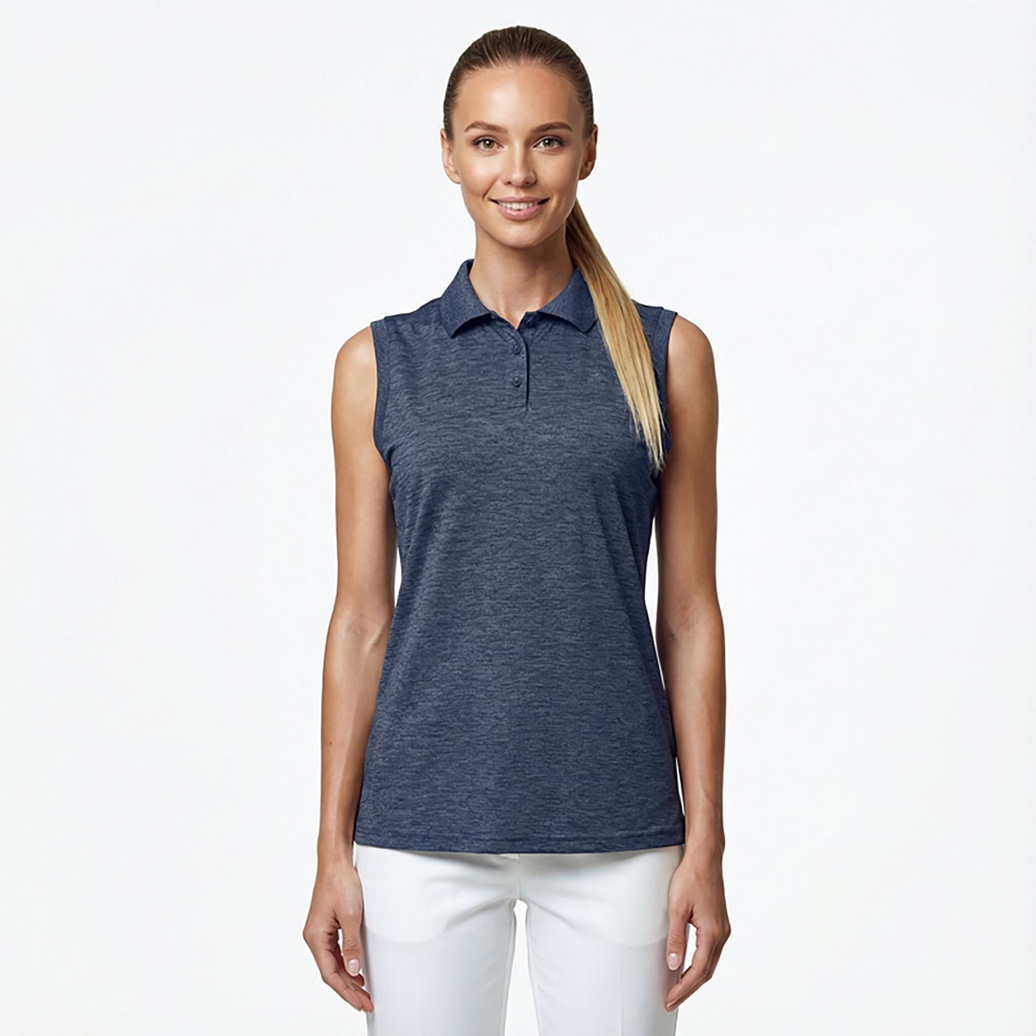 Antigua Women's Recap Sleeveless Polo Shirt - view number 2