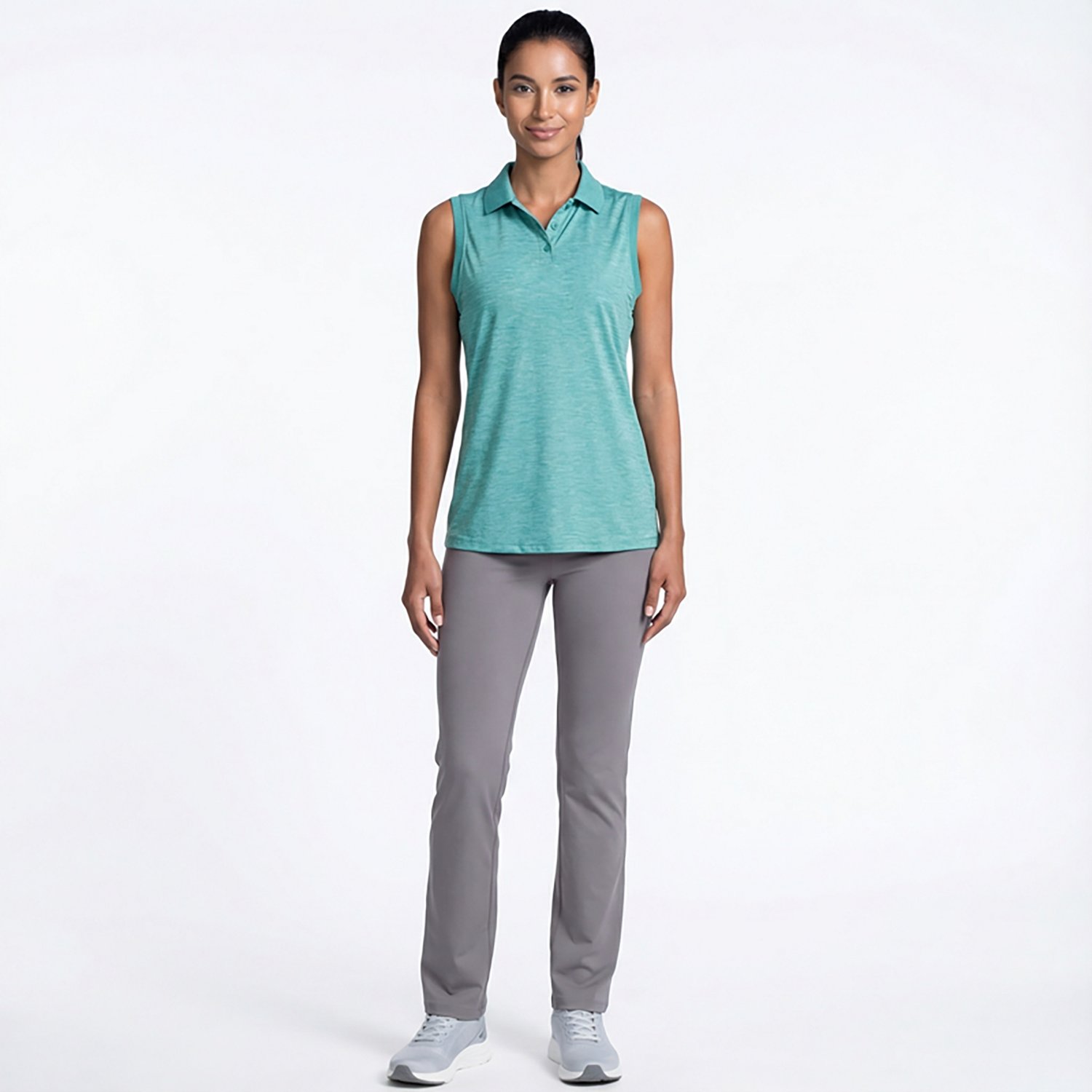 Antigua Women's Recap Sleeveless Polo Shirt