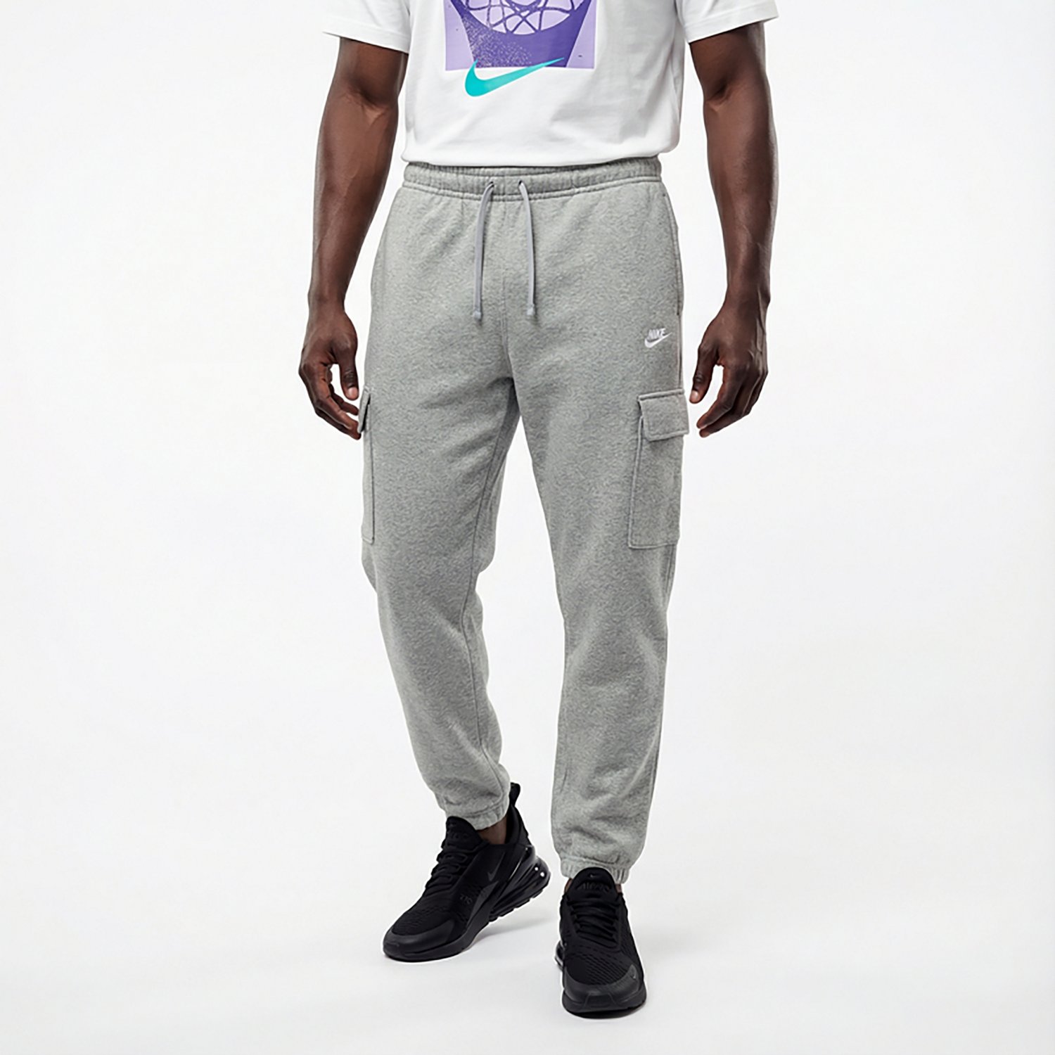 Nike Men's Club BB Fleece Cargo Pants - view number 2