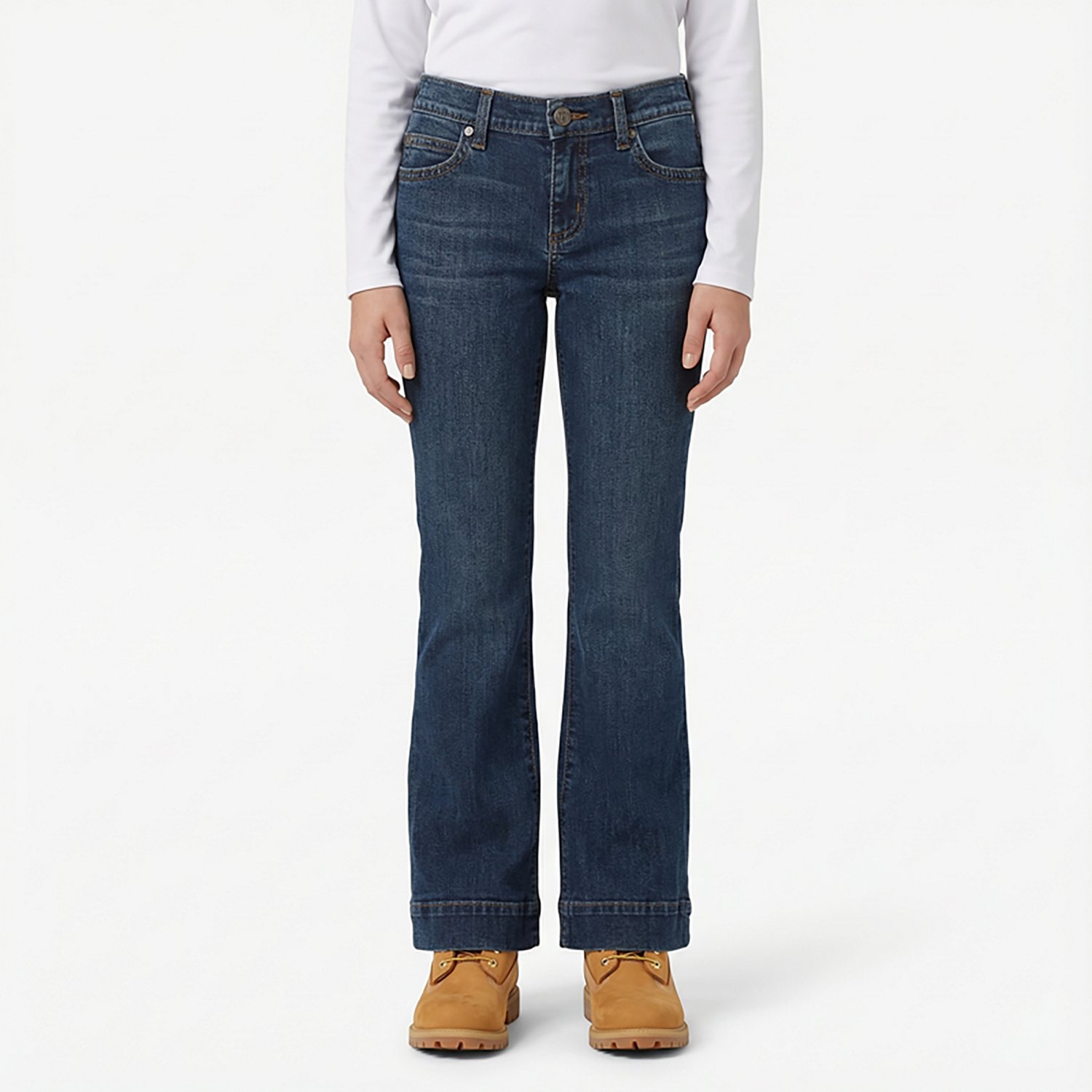 Wrangler Girls' Wide Leg Trouser Jeans - view number 2