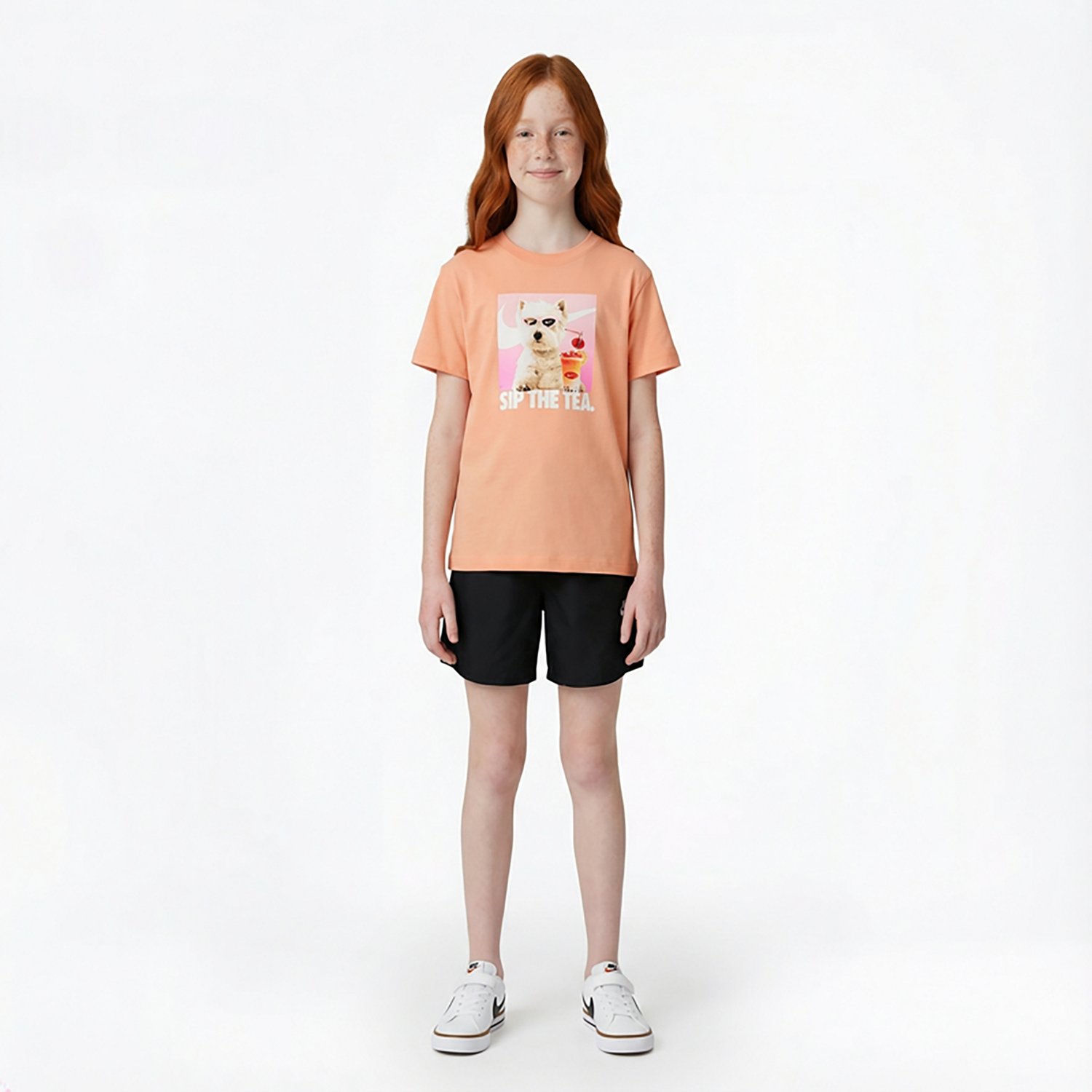 Nike Girls' Sportswear Sip Photo T-shirt