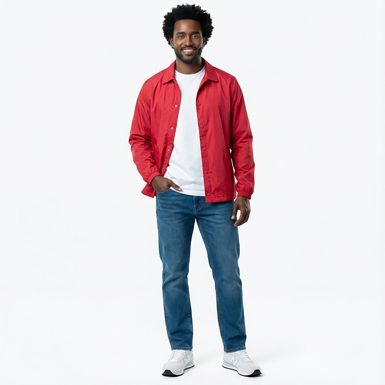 BCG Men's Coaches Woven Jacket - view number 3