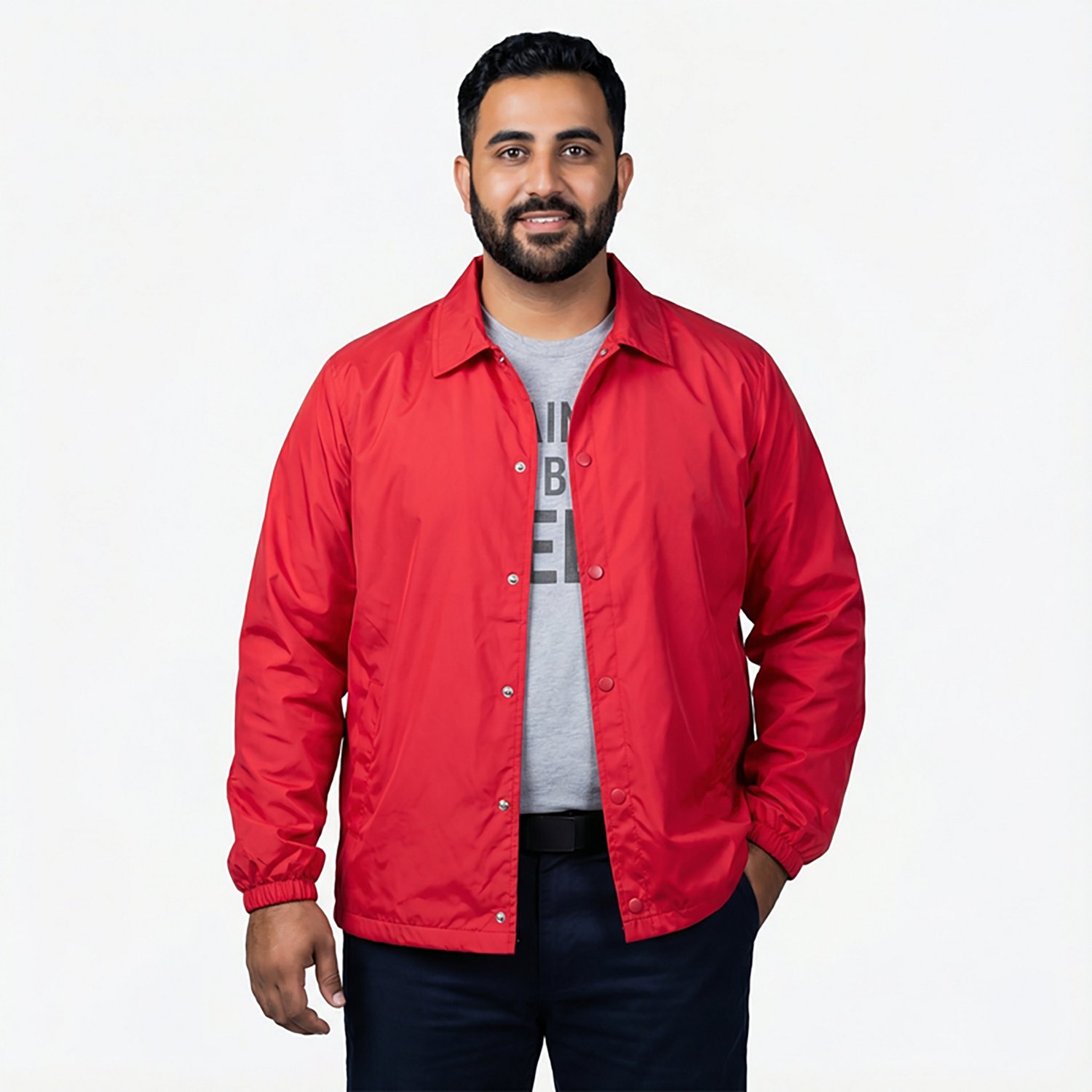 BCG Men's Coaches Woven Jacket - view number 2