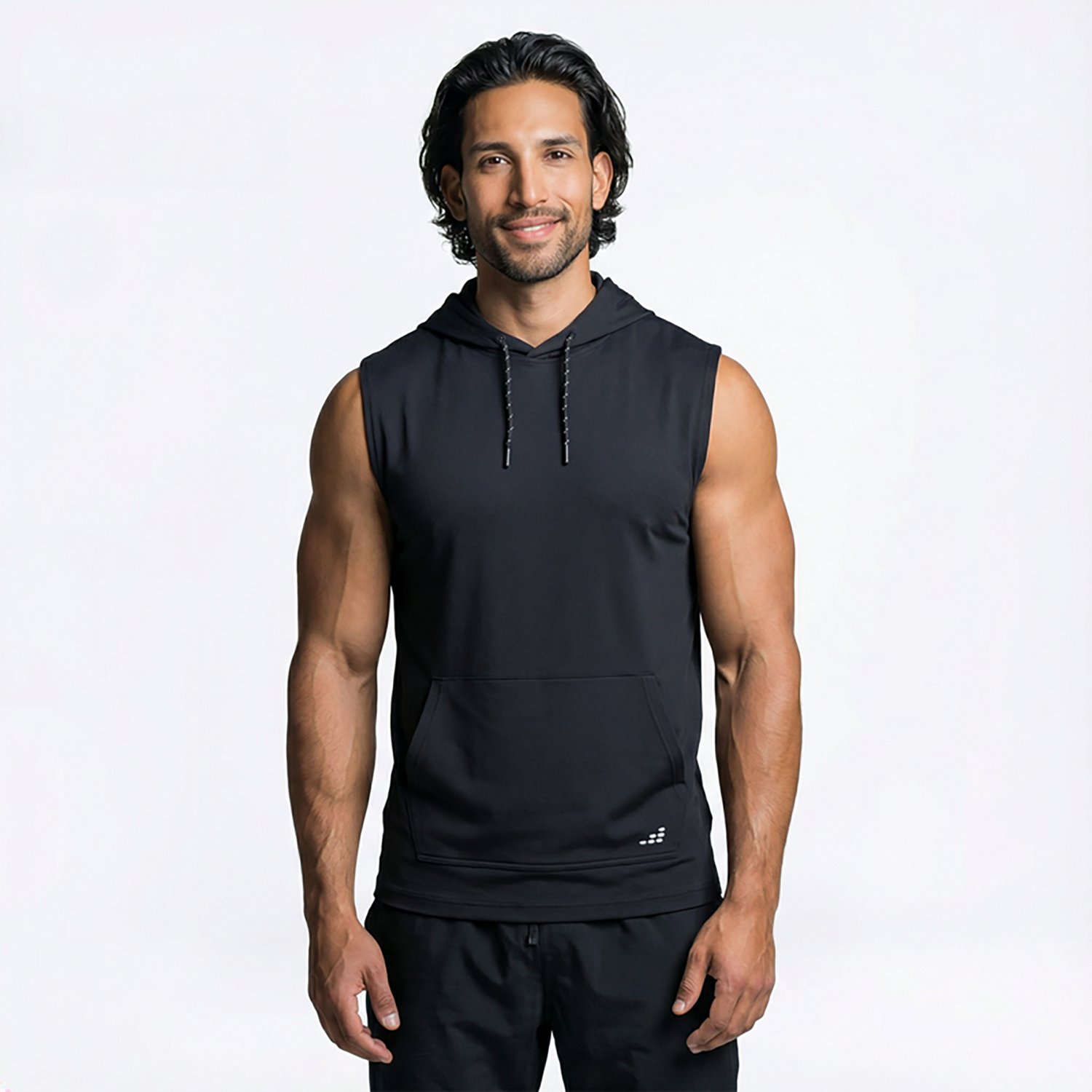 BCG Men's Tech Knit Sleeveless Hoodie - view number 4
