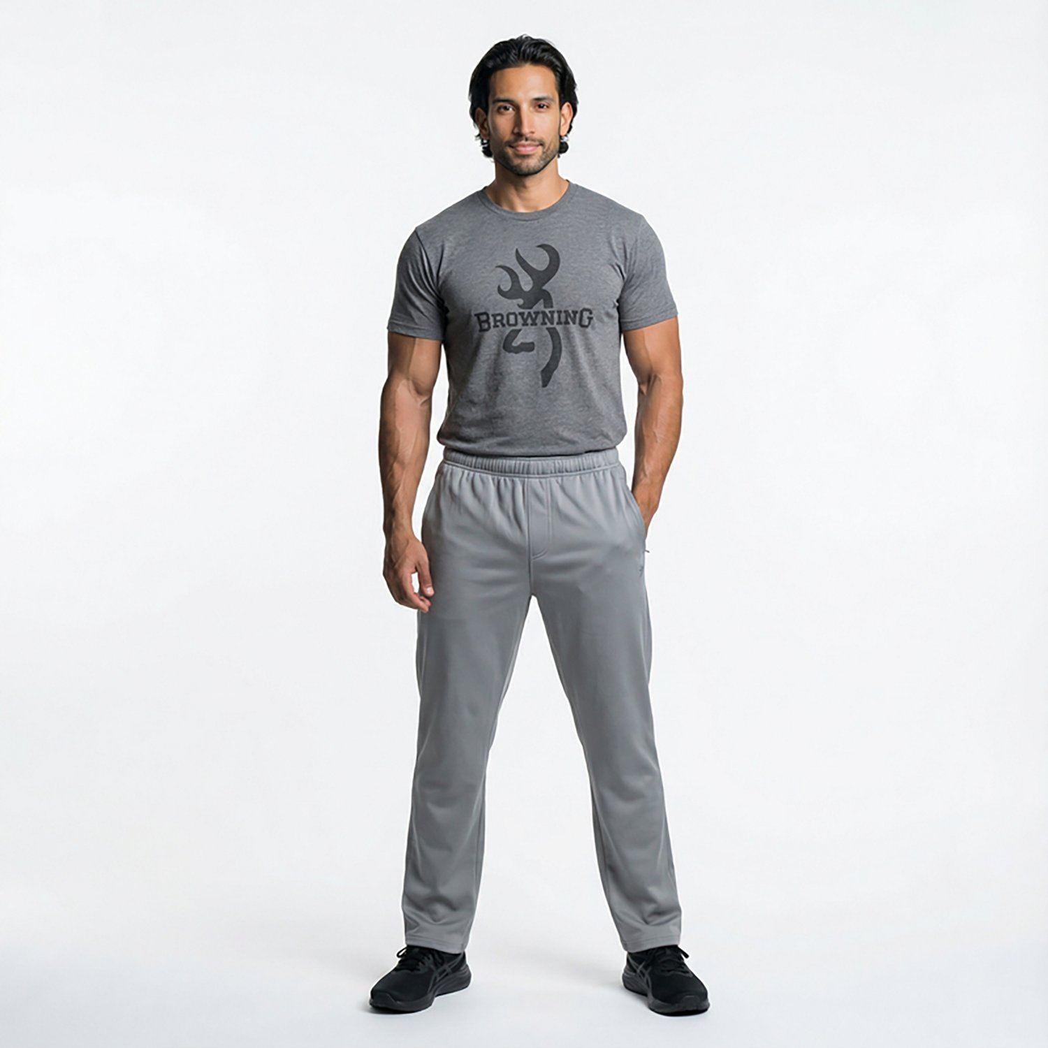 BCG Men's Performance Fleece Open Leg Pants - view number 2