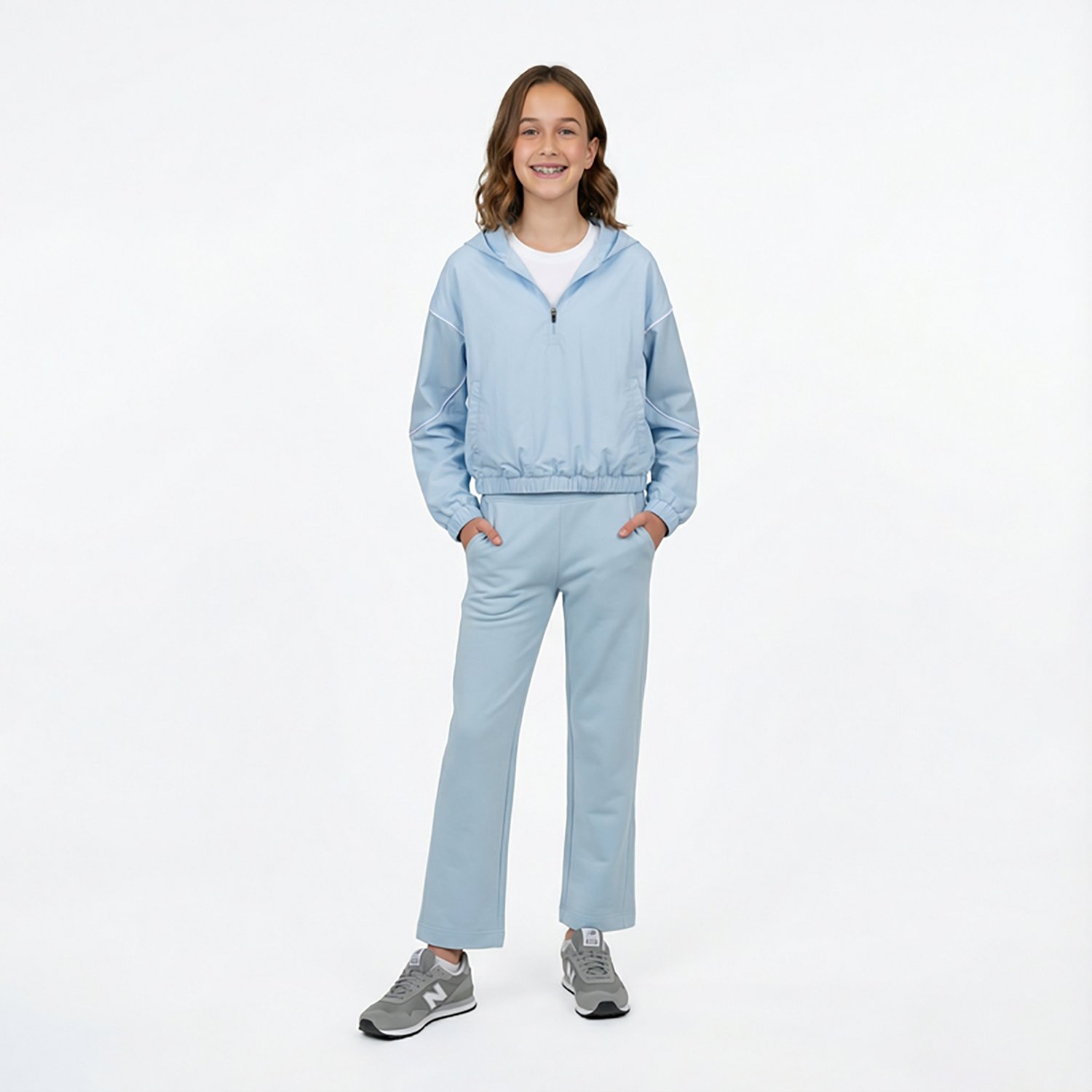 BCG Girls' Run Race 1/4-Zip Jacket - view number 2