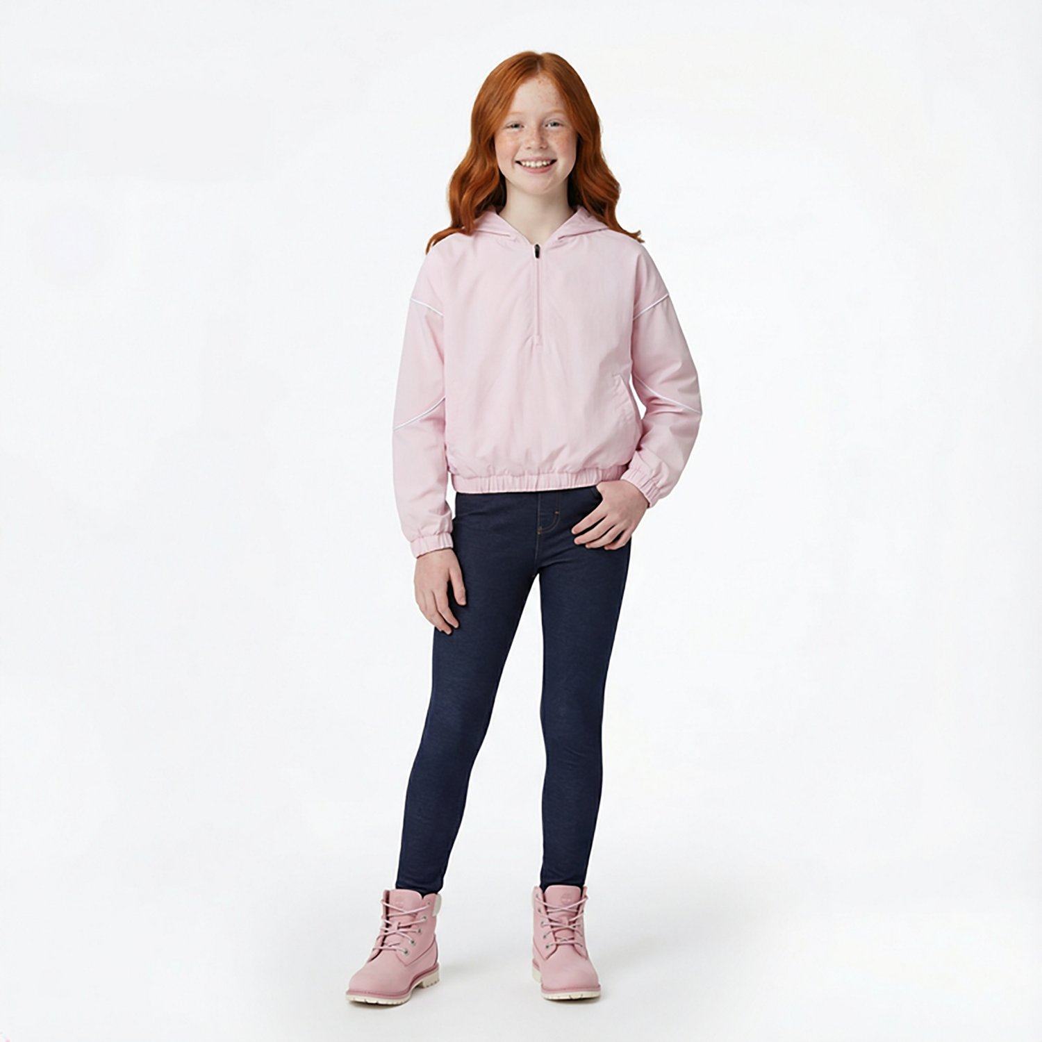 BCG Girls' Run Race 1/4-Zip Jacket - view number 3