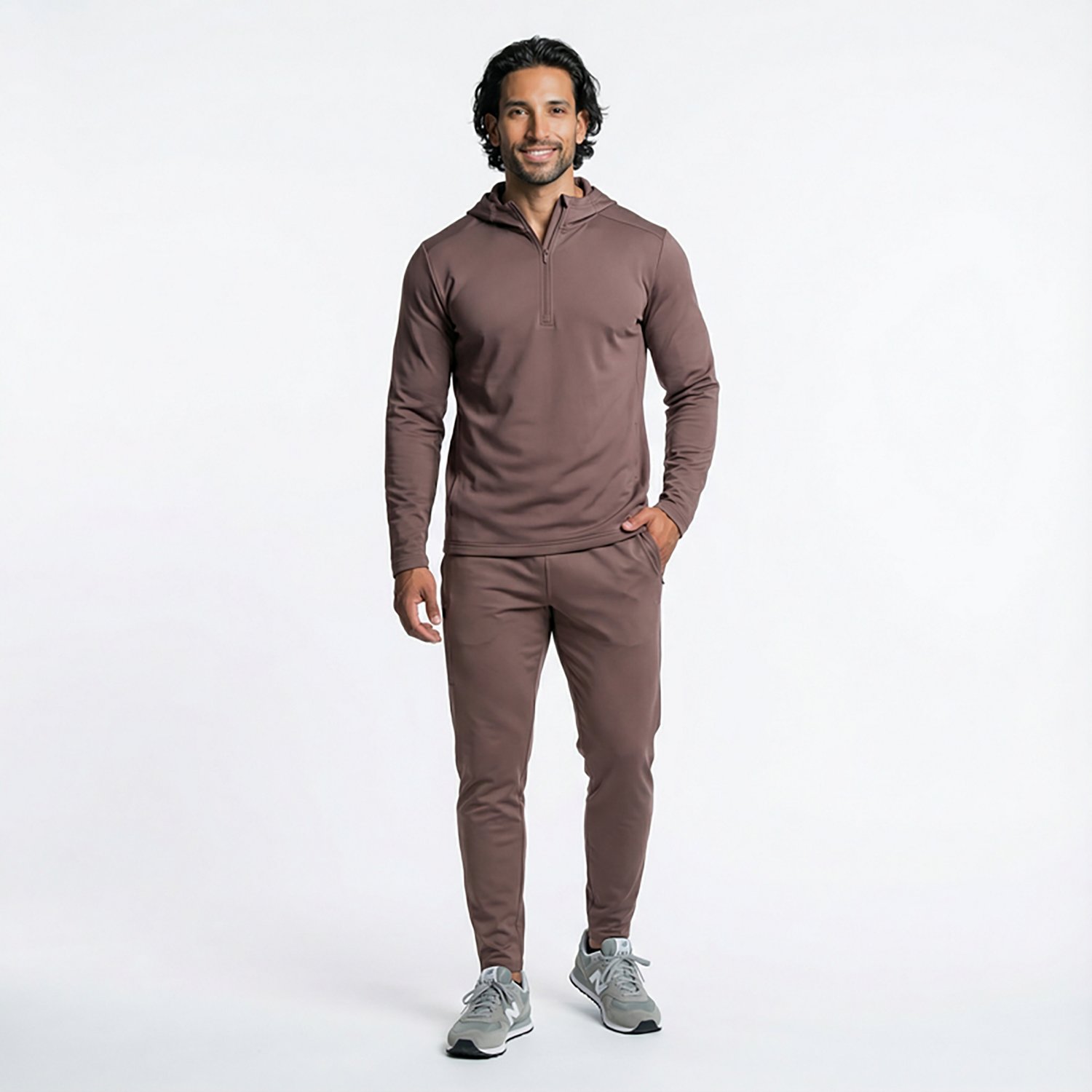 BCG Men's Performance Fleece Funnel 1/4-Zip Top - view number 3