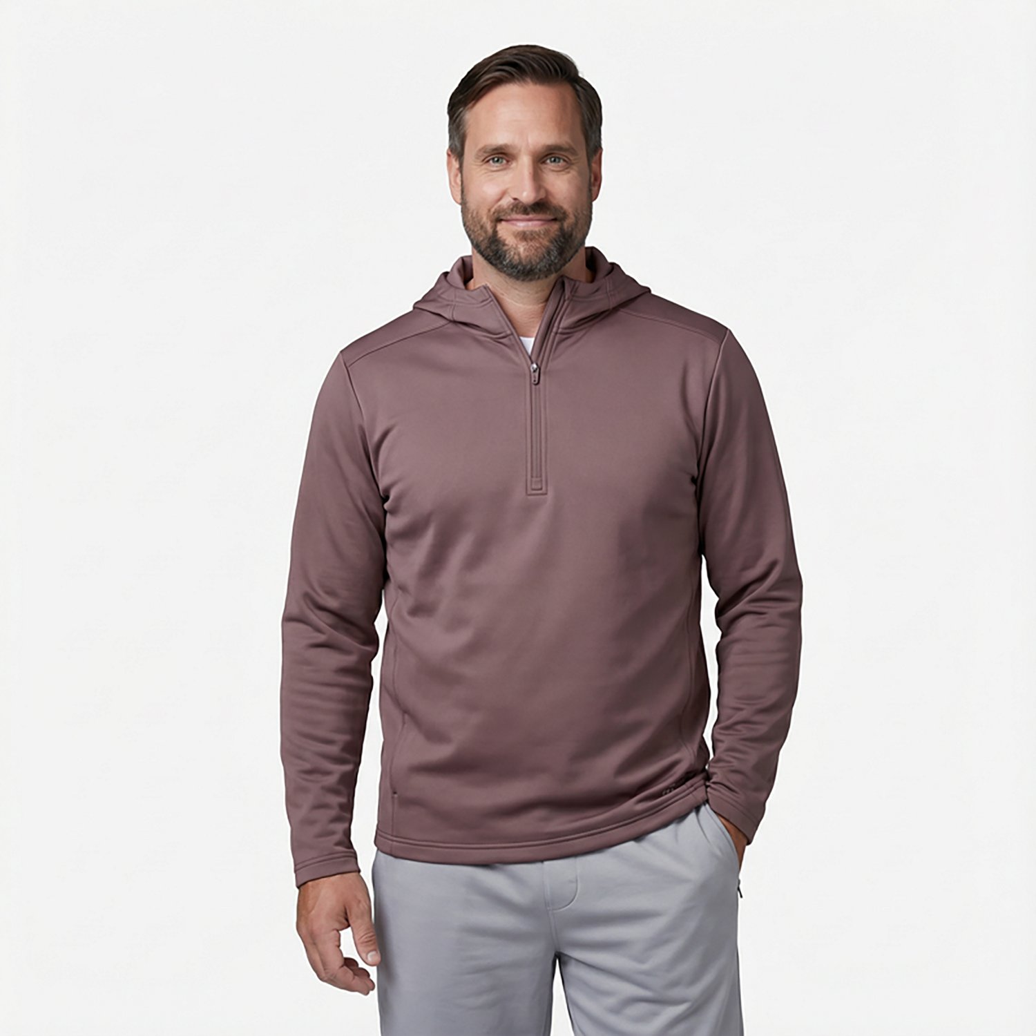 BCG Men's Performance Fleece Funnel 1/4-Zip Top - view number 4